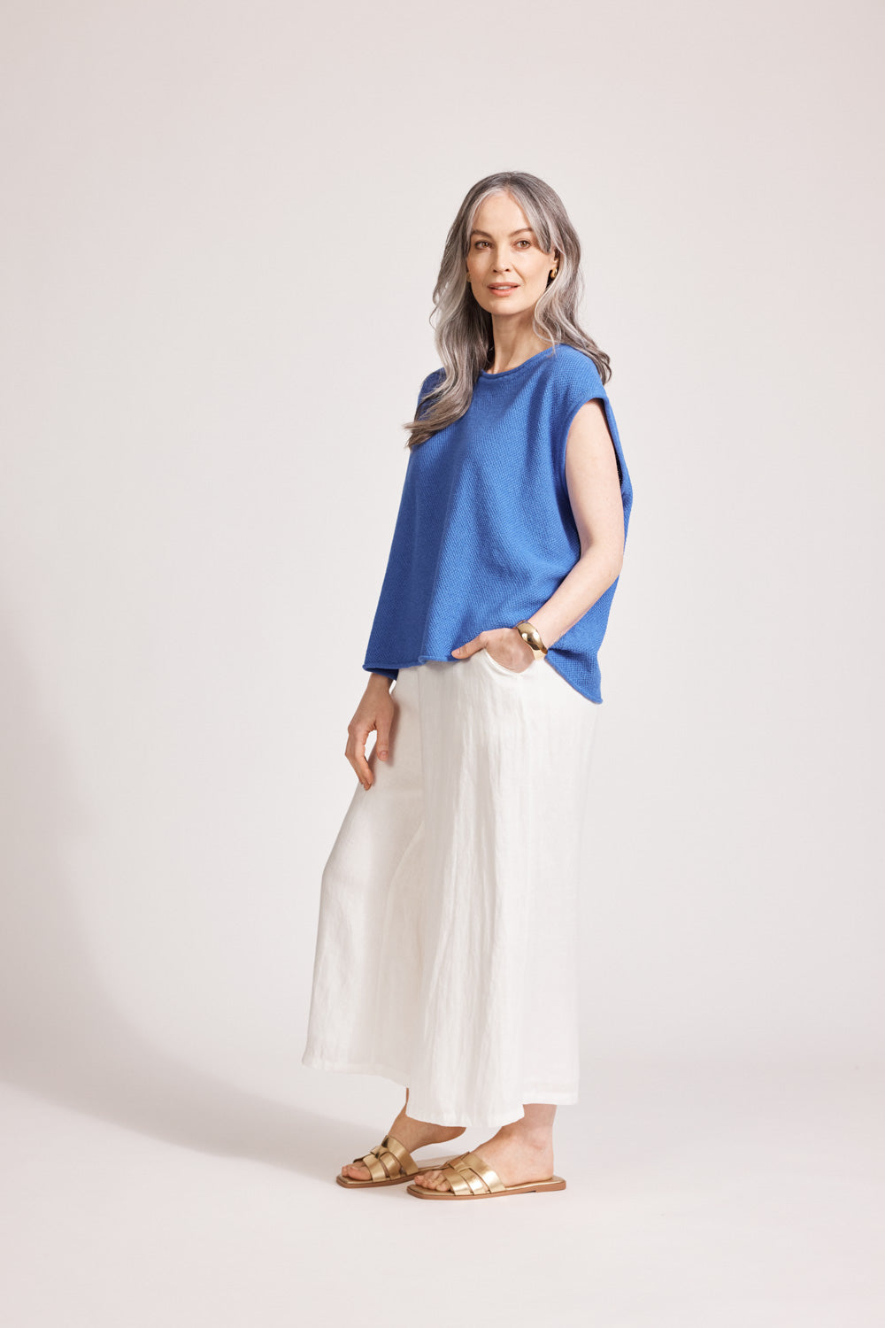 Eb&Ive Artemis Sleeveless Knit Top