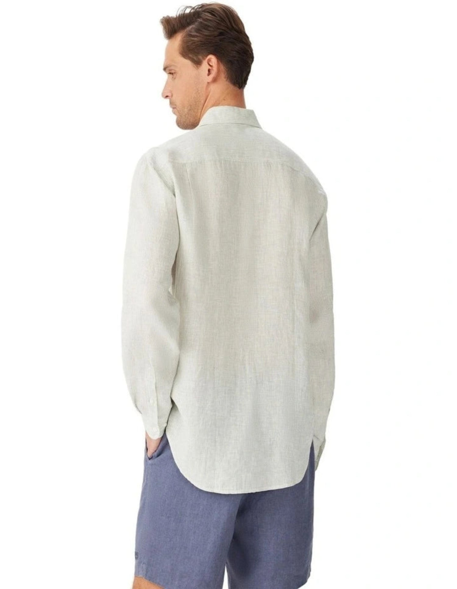 R.M.W Stephens Regular Linen Shirt