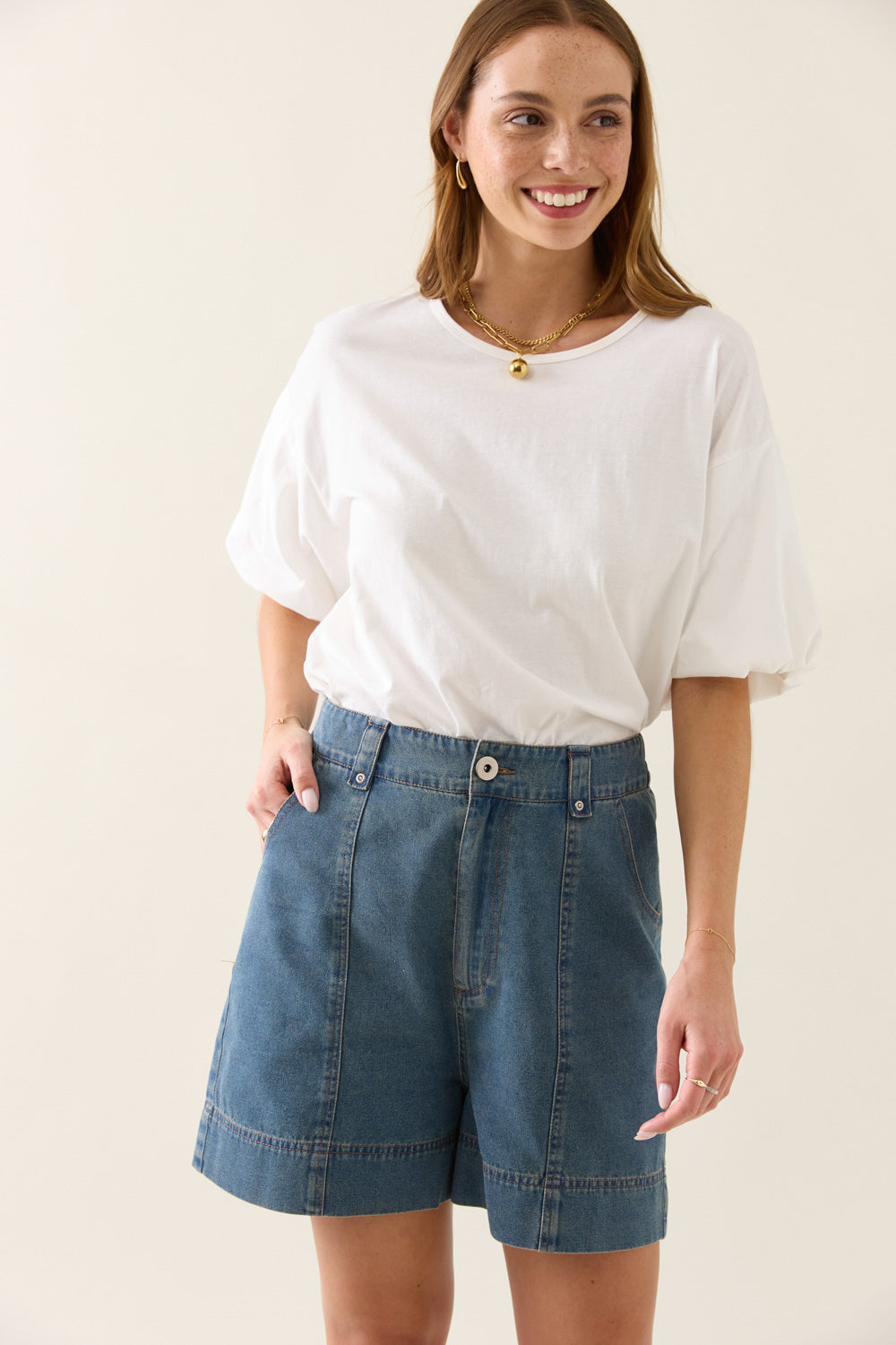 IsleOfMine Sofie Denim Short