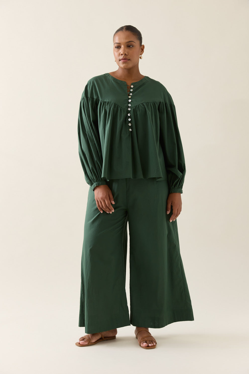 IsleOfMine Aurora Button Blouse