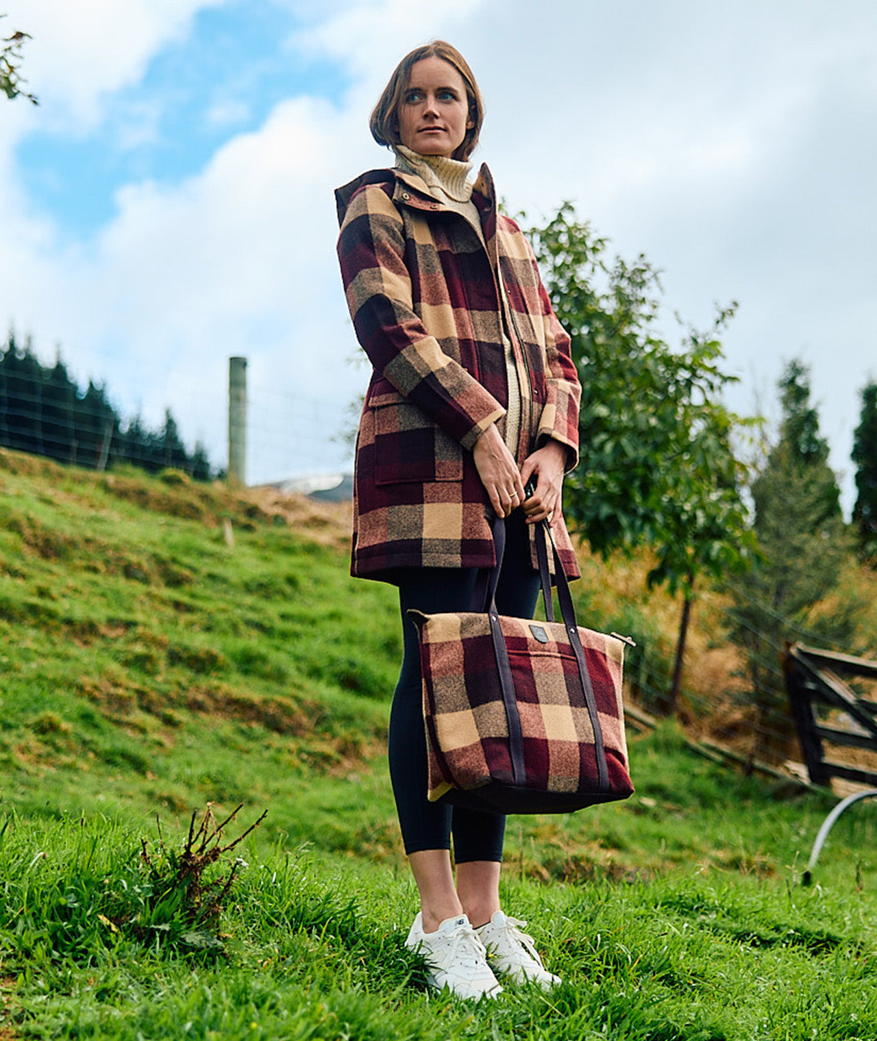 Swanndri Annmore V2 Womans Wool Overcoat