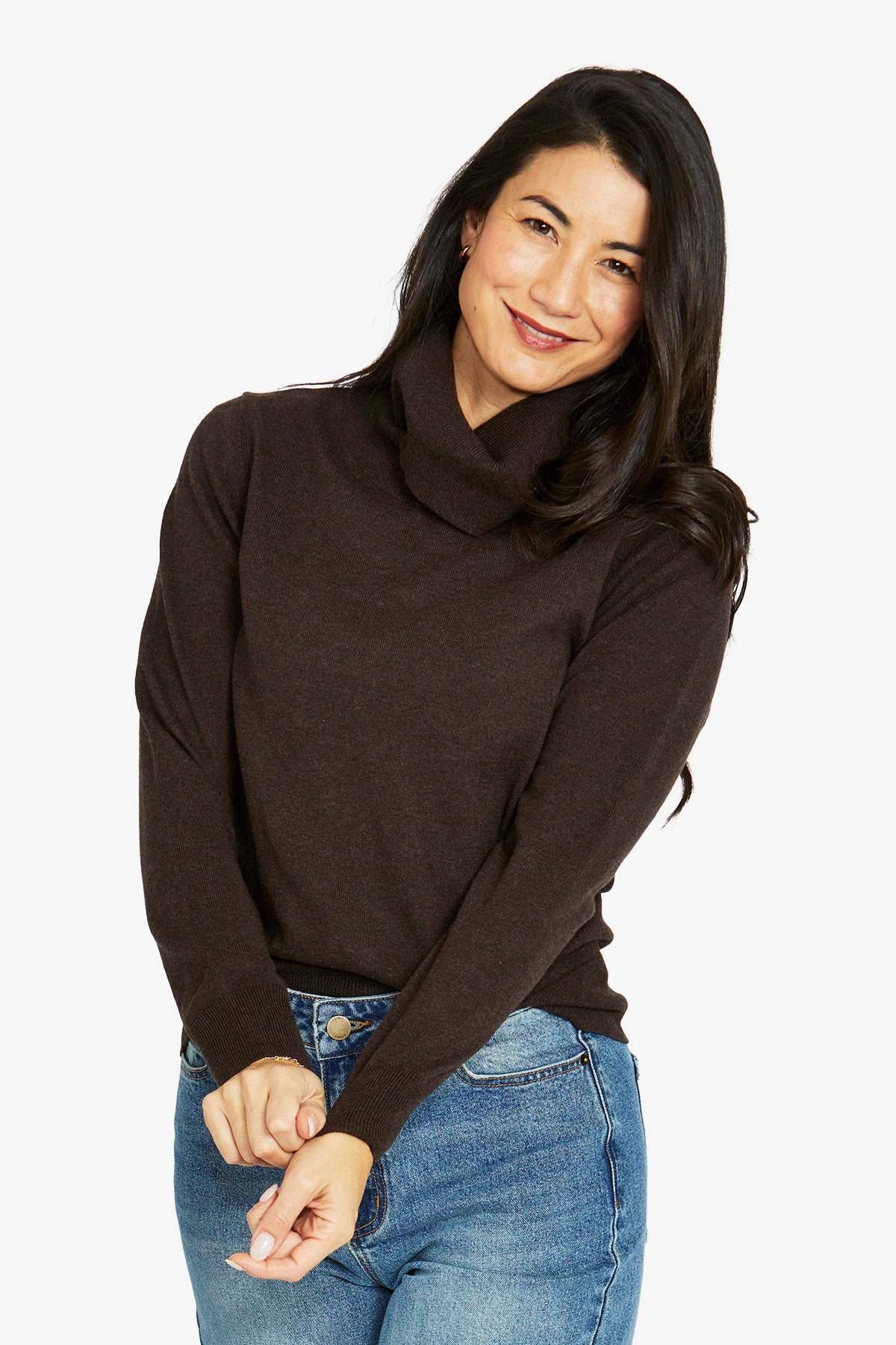 Jump Cowl Neck Pullover