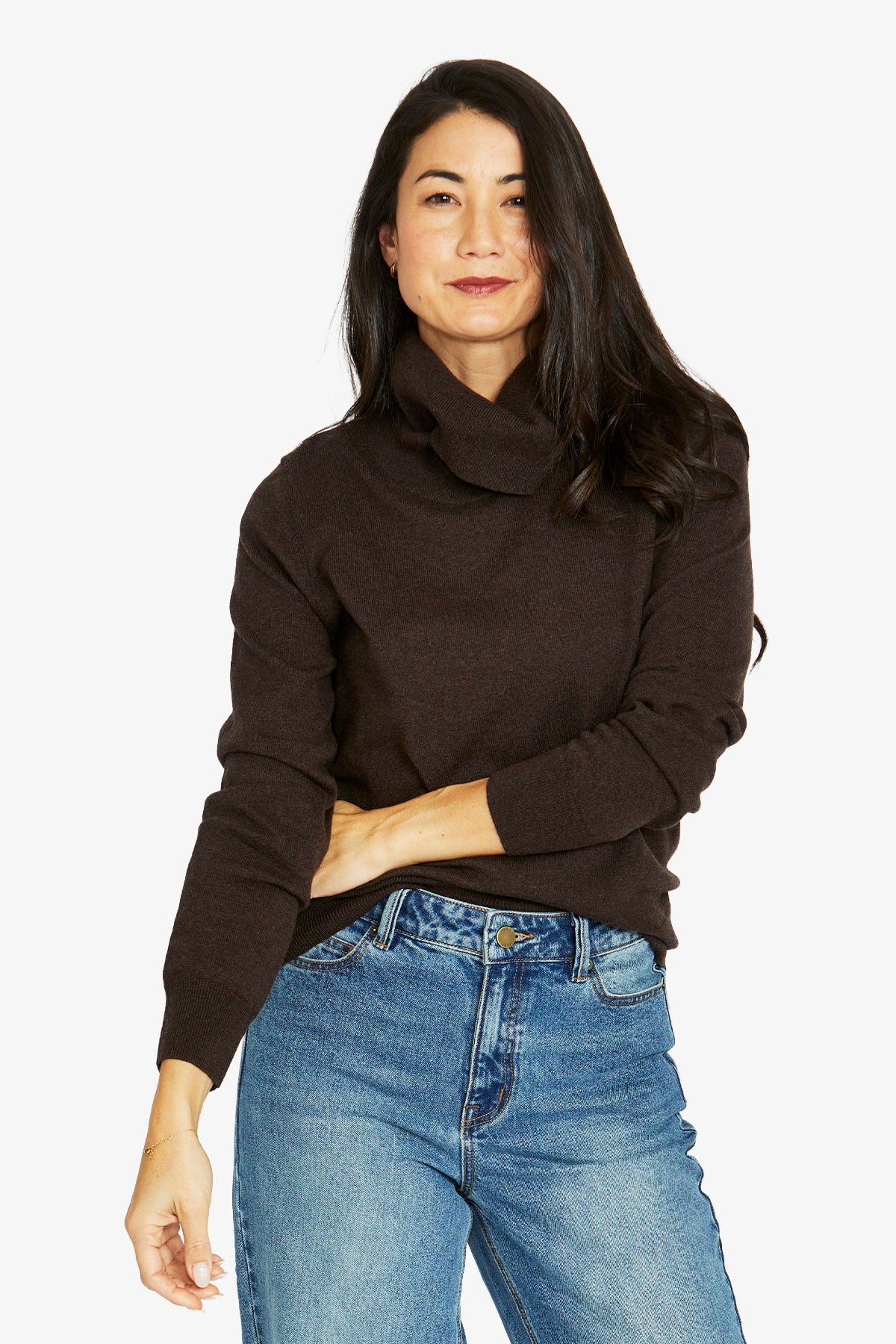 Jump Cowl Neck Pullover