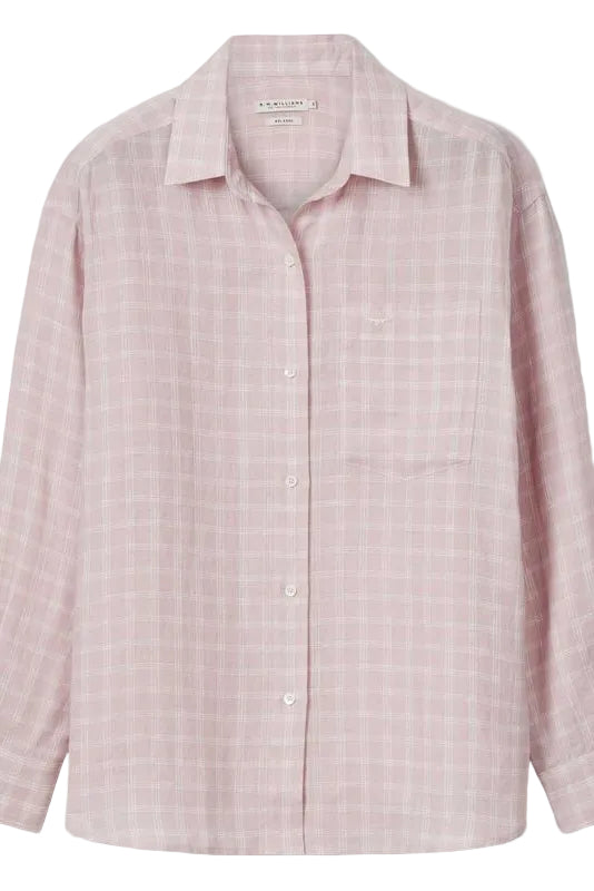 R.M.W Hopeland Linen Check Shirt