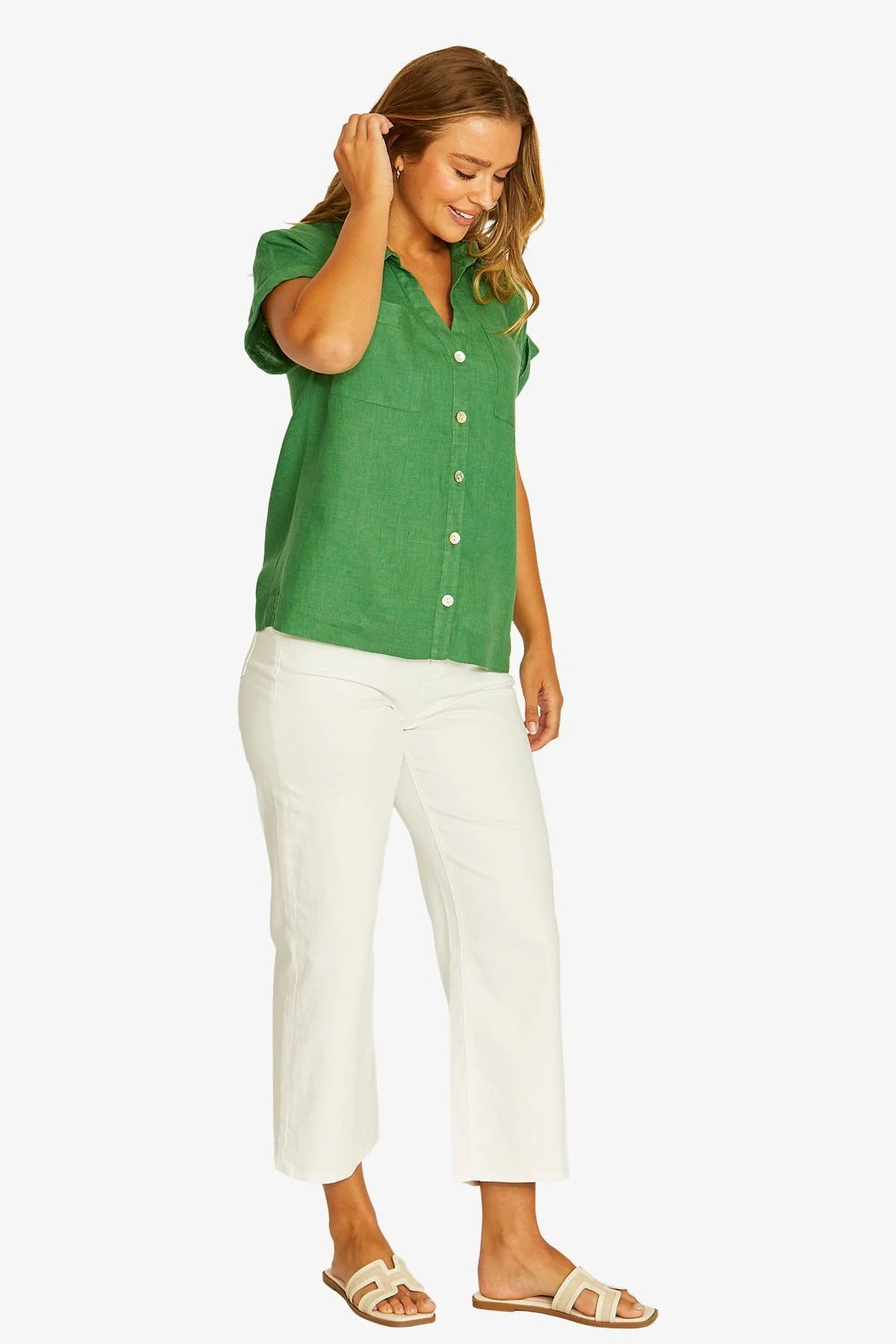 Jump Open Neck S/S Shirt