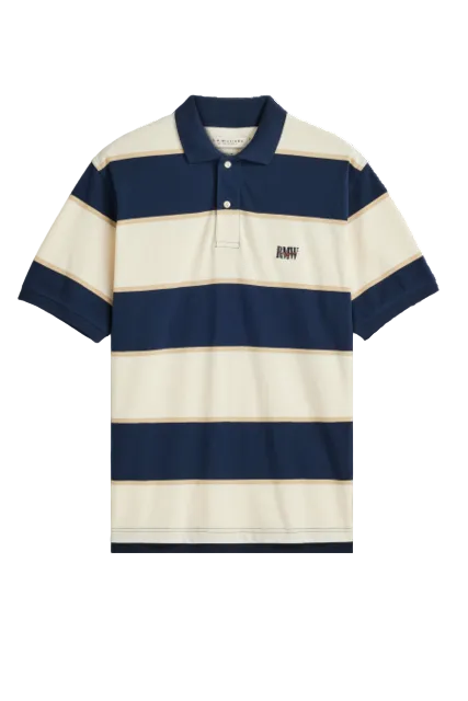 R.M.W Balmain Stripe Polo