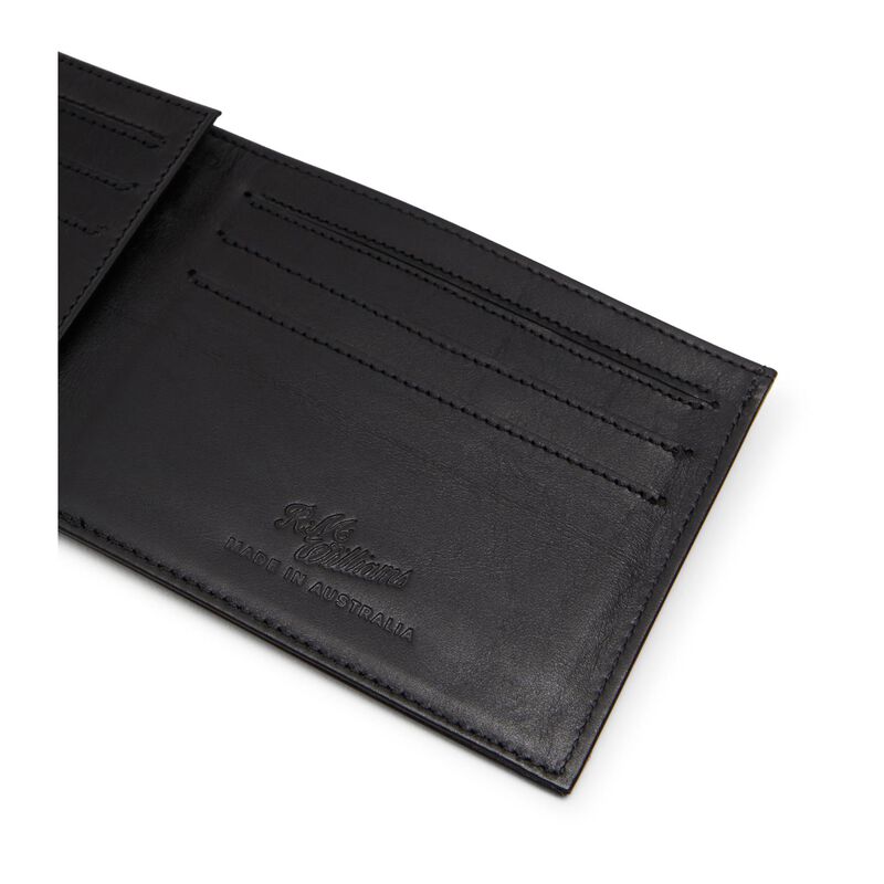 R.M.W Singleton Bifold Wallet - Black