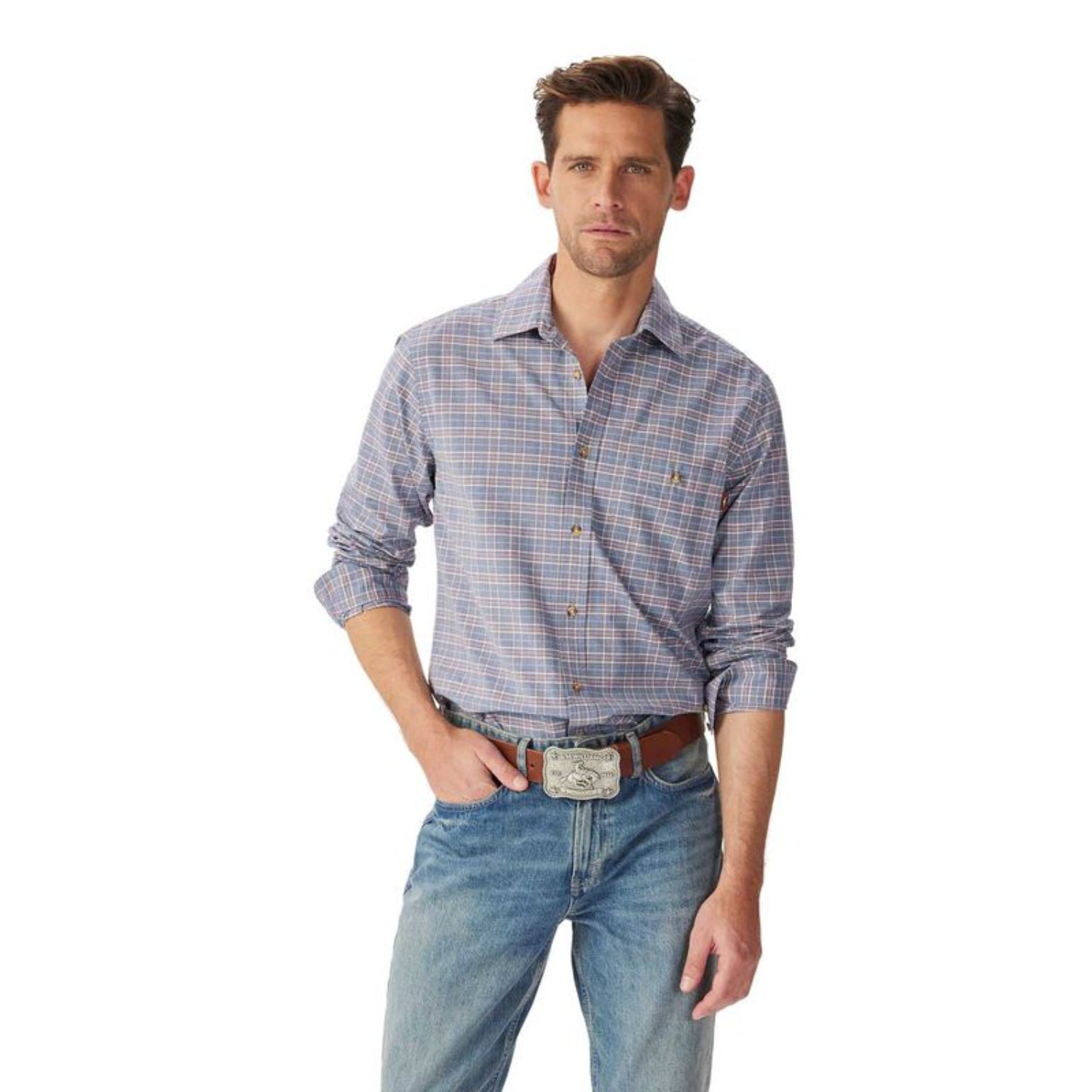 R.M.W Toukley Ragular Poplin Shirt