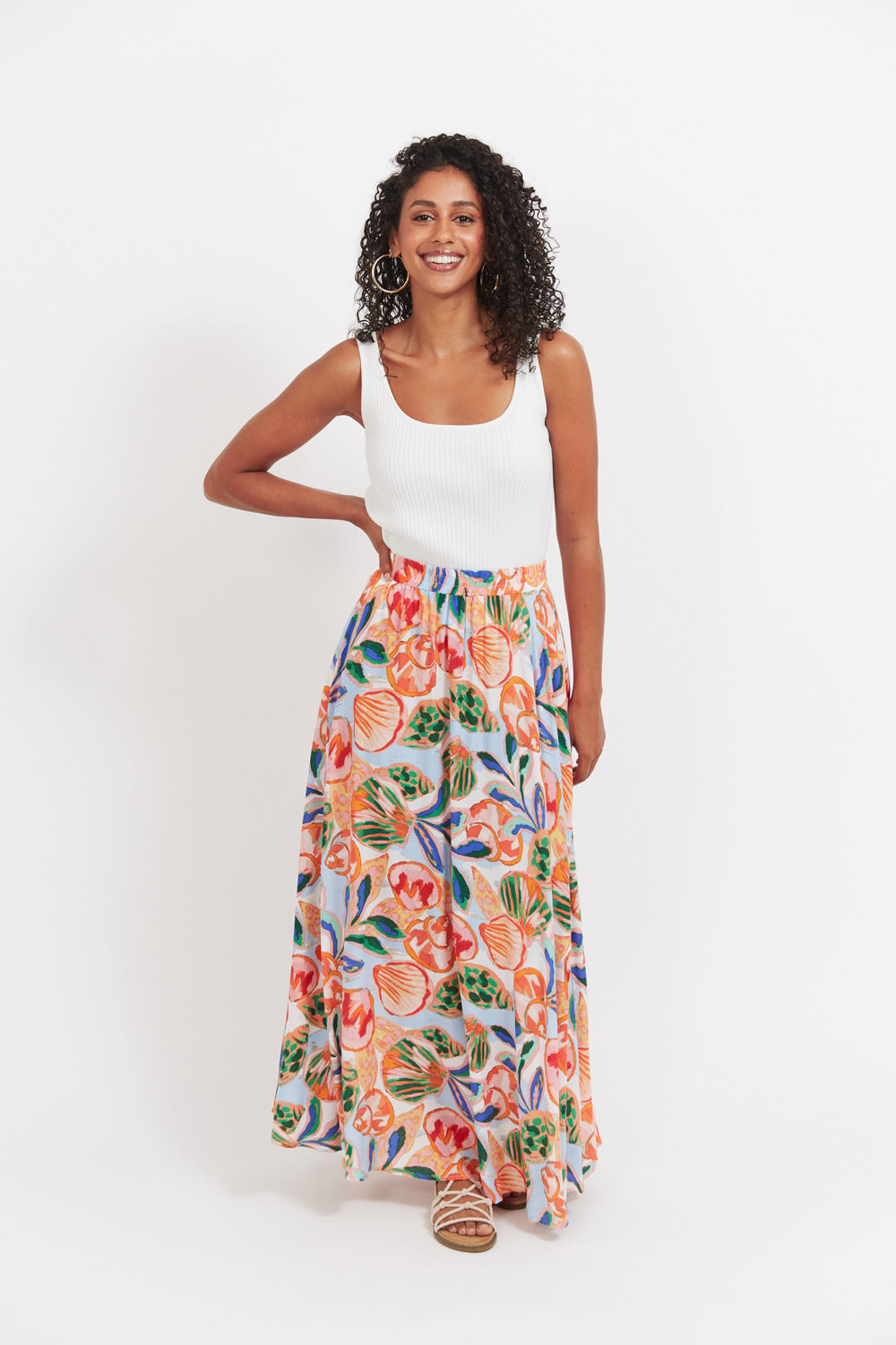 HAVEN Baja Maxi Skirt
