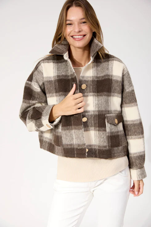 Haven Fargo Cropped Jacket