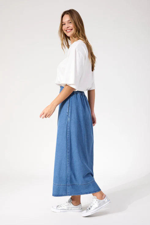 Haven Denver Denim Skirt