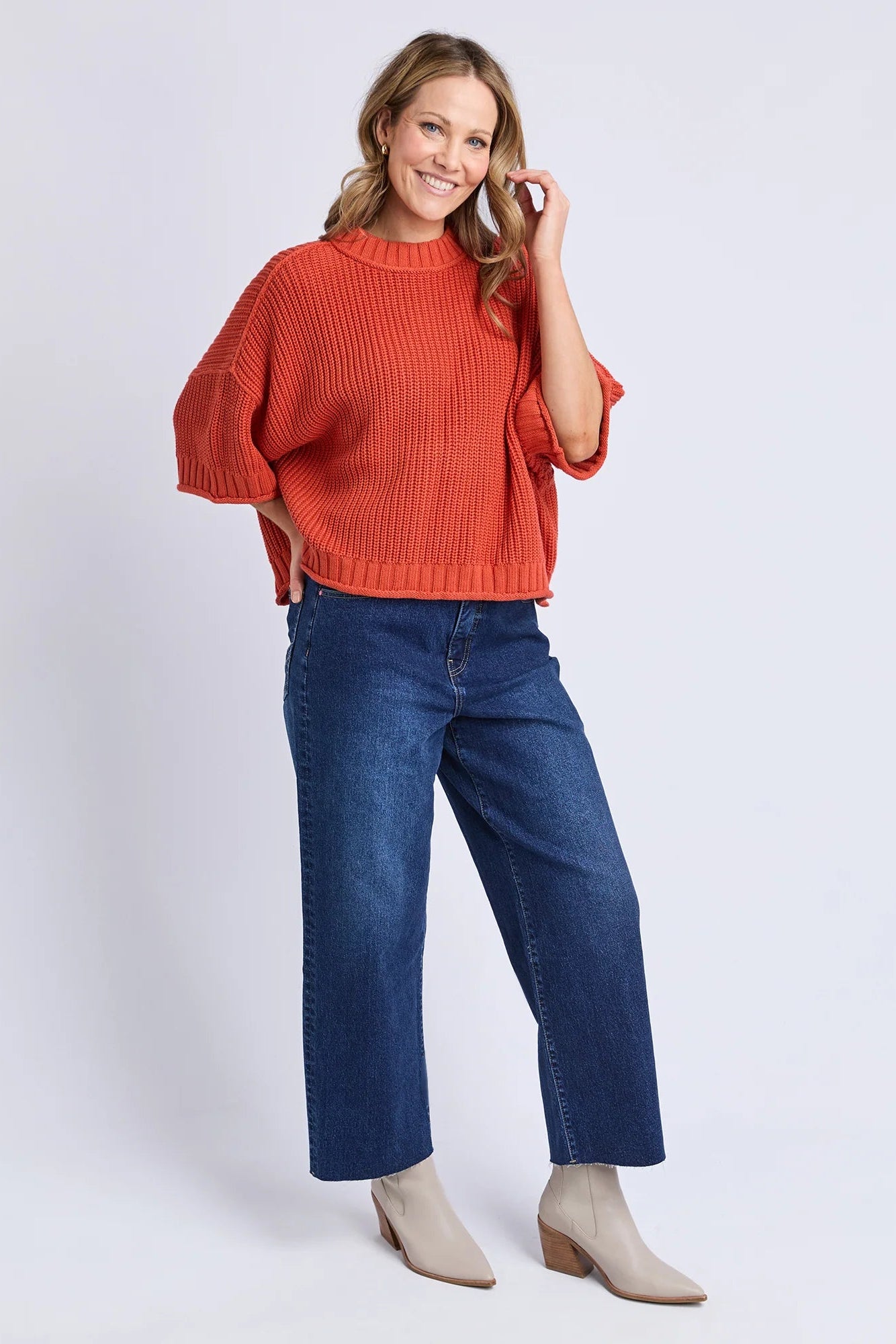 Elm Luela Short Sleeve Knit