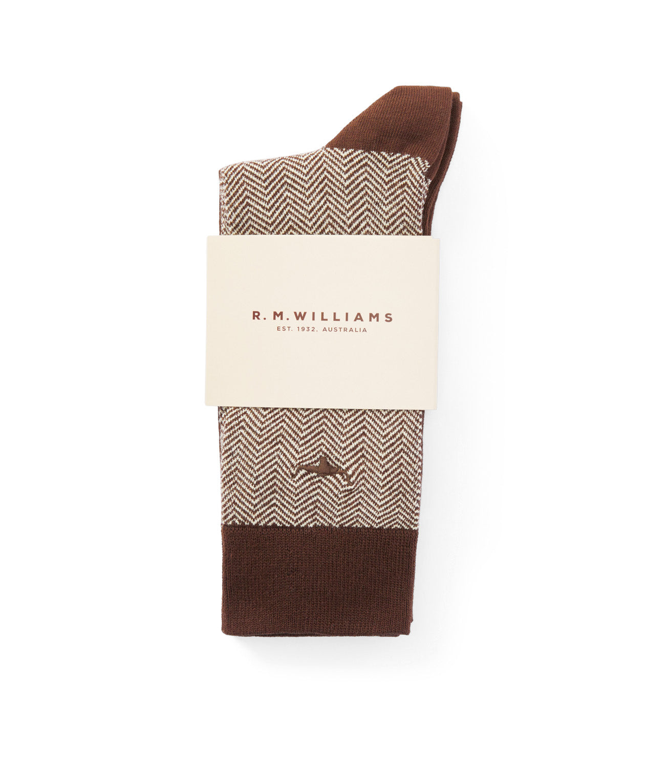 R.M.W Nelson Herringbone Sock 2 Pack