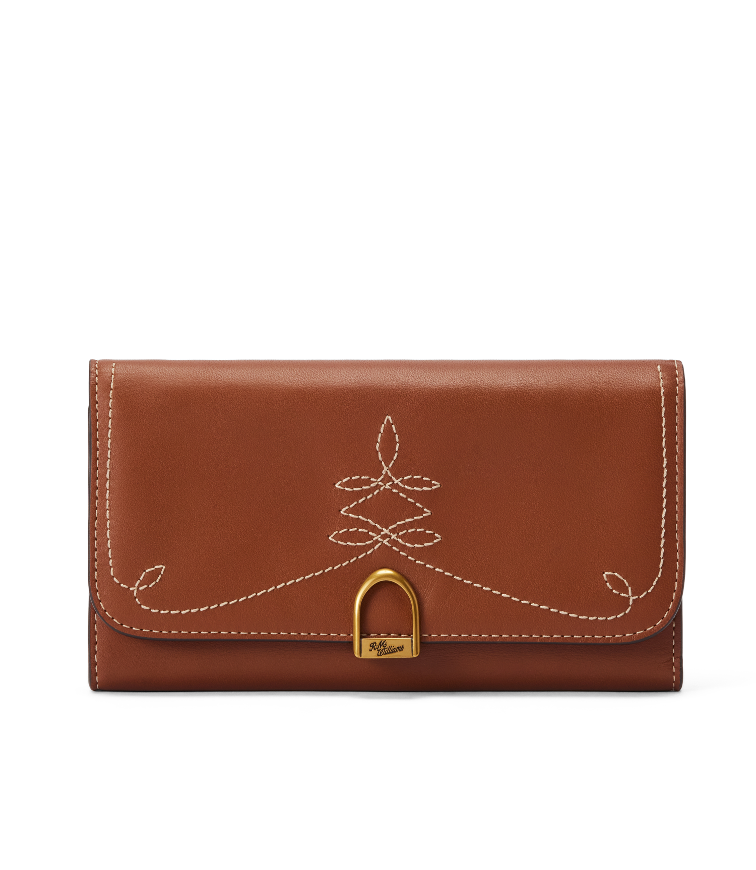 R.M.W Eden Stitch Continental Wallet