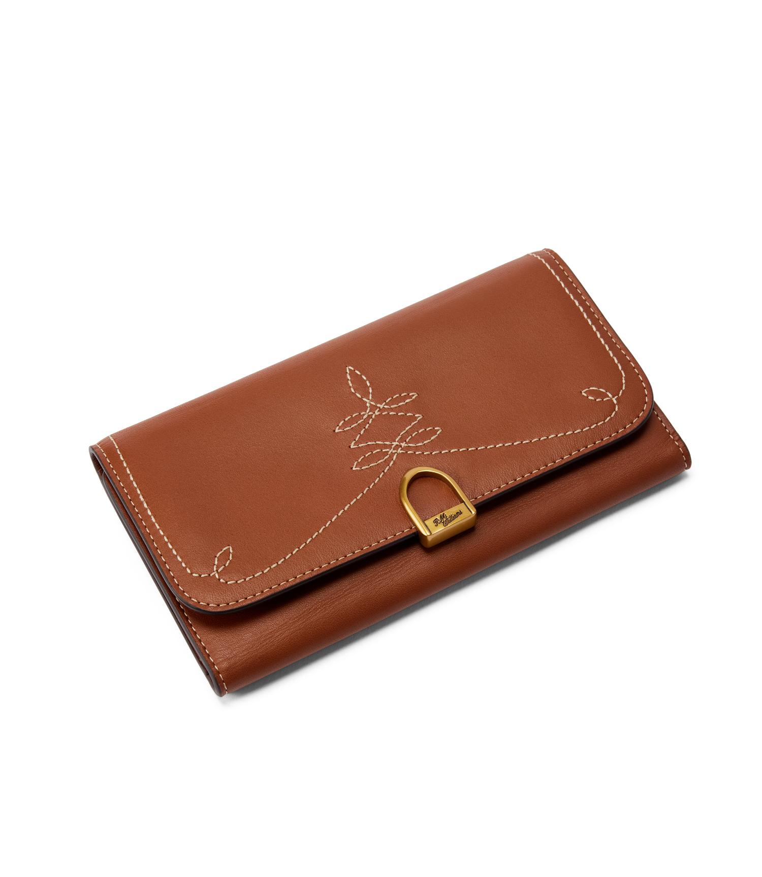 R.M.W Eden Stitch Continental Wallet