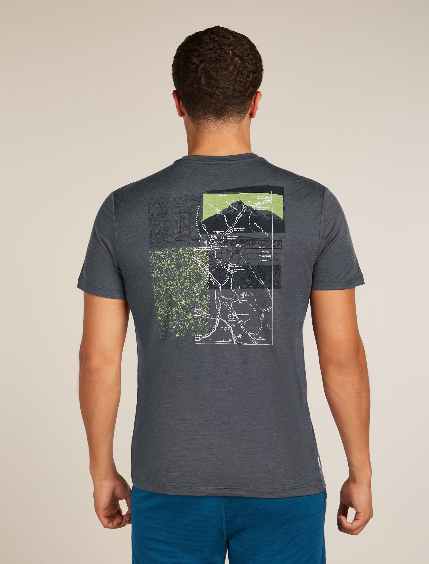 Icebreaker M Merino Tech Lite SS Tee Infographic