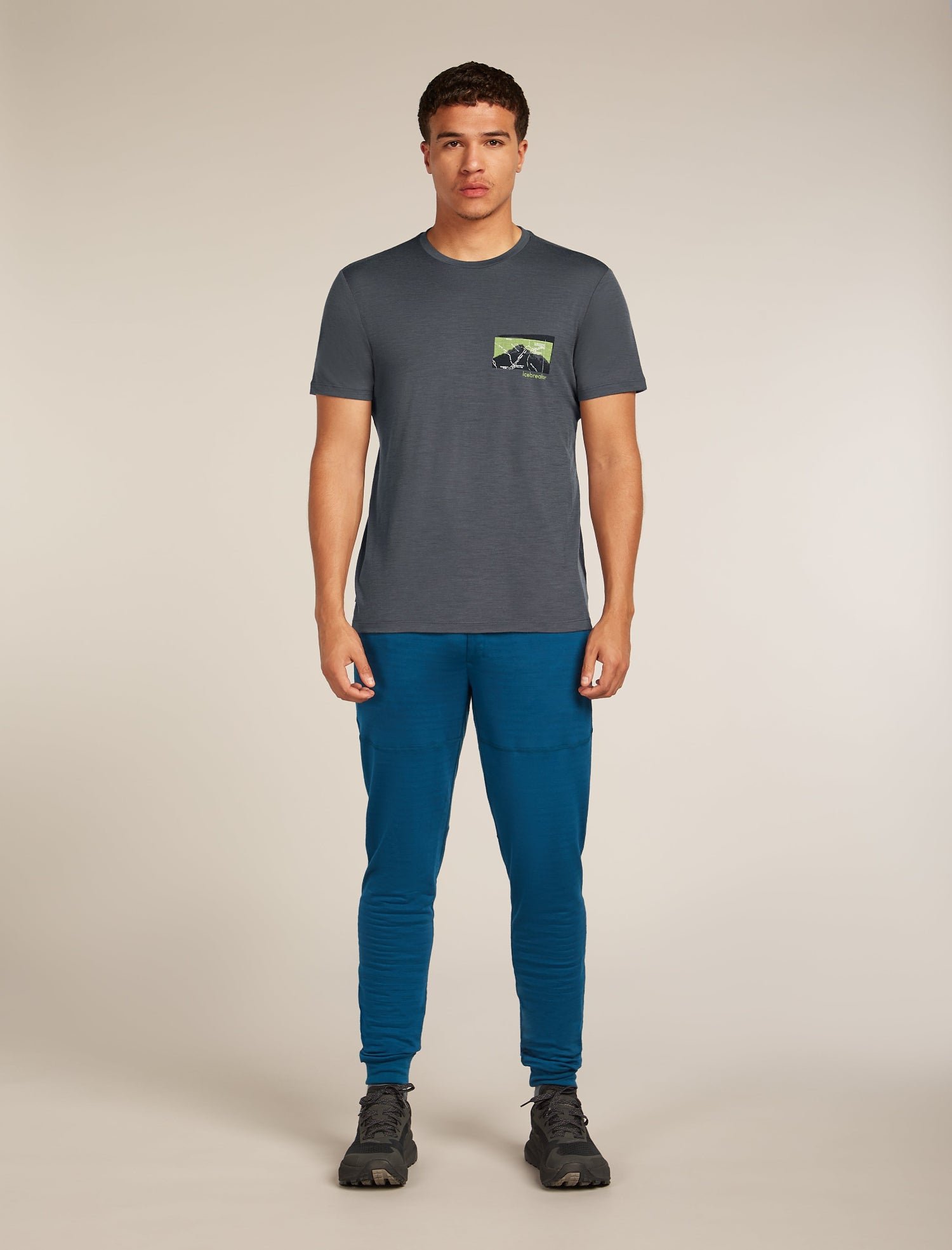 Icebreaker M Merino Tech Lite SS Tee Infographic