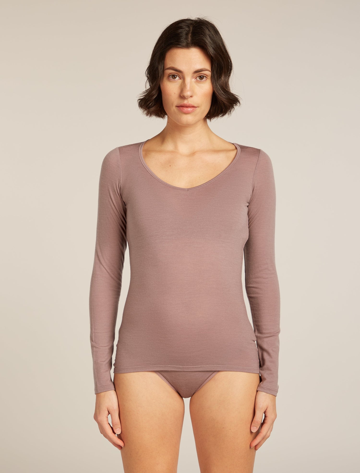 Icebreaker W Merino 150 Siren LS Sweetheart