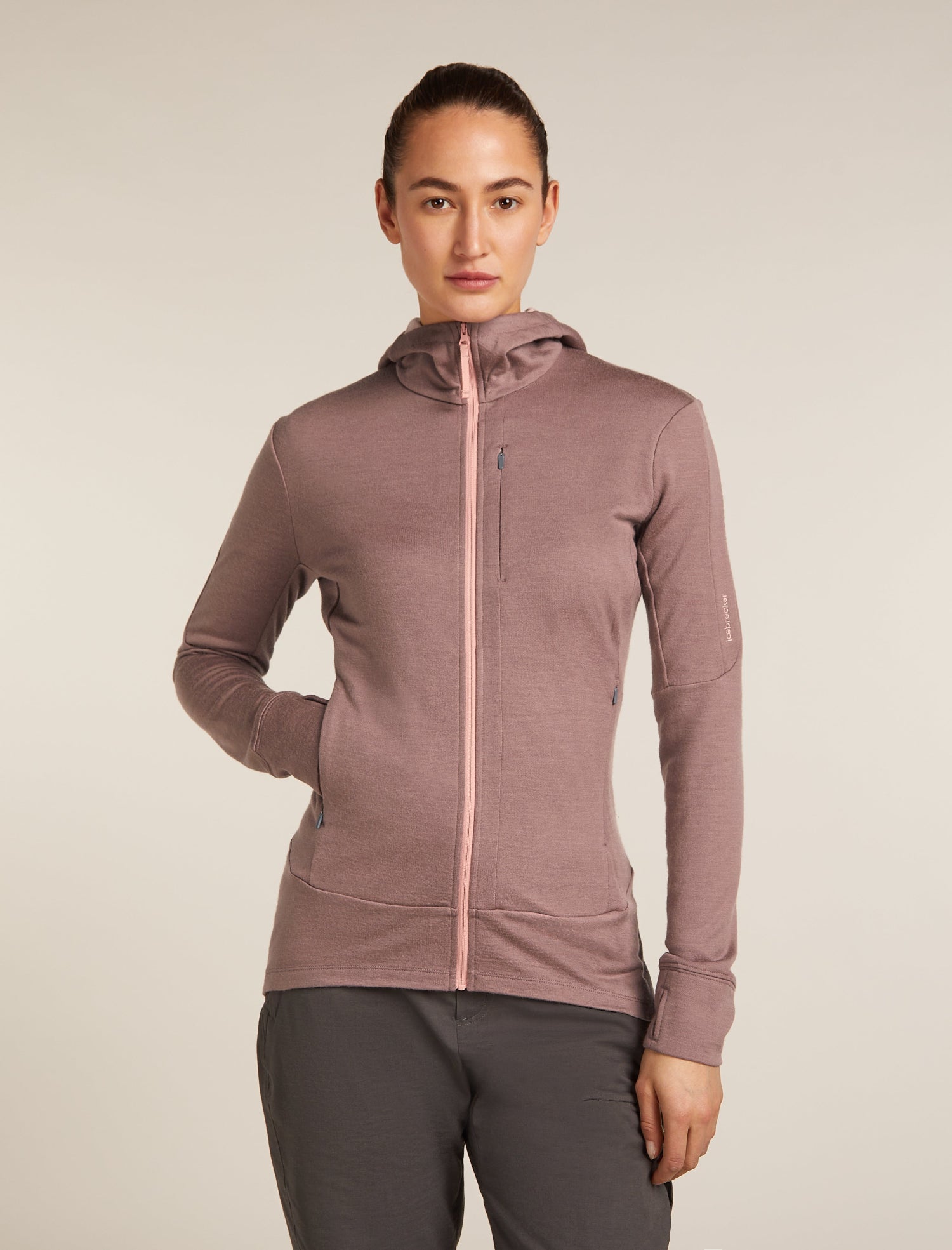 Icebreaker W Merino 260 Quantum LS Zip Hoodie