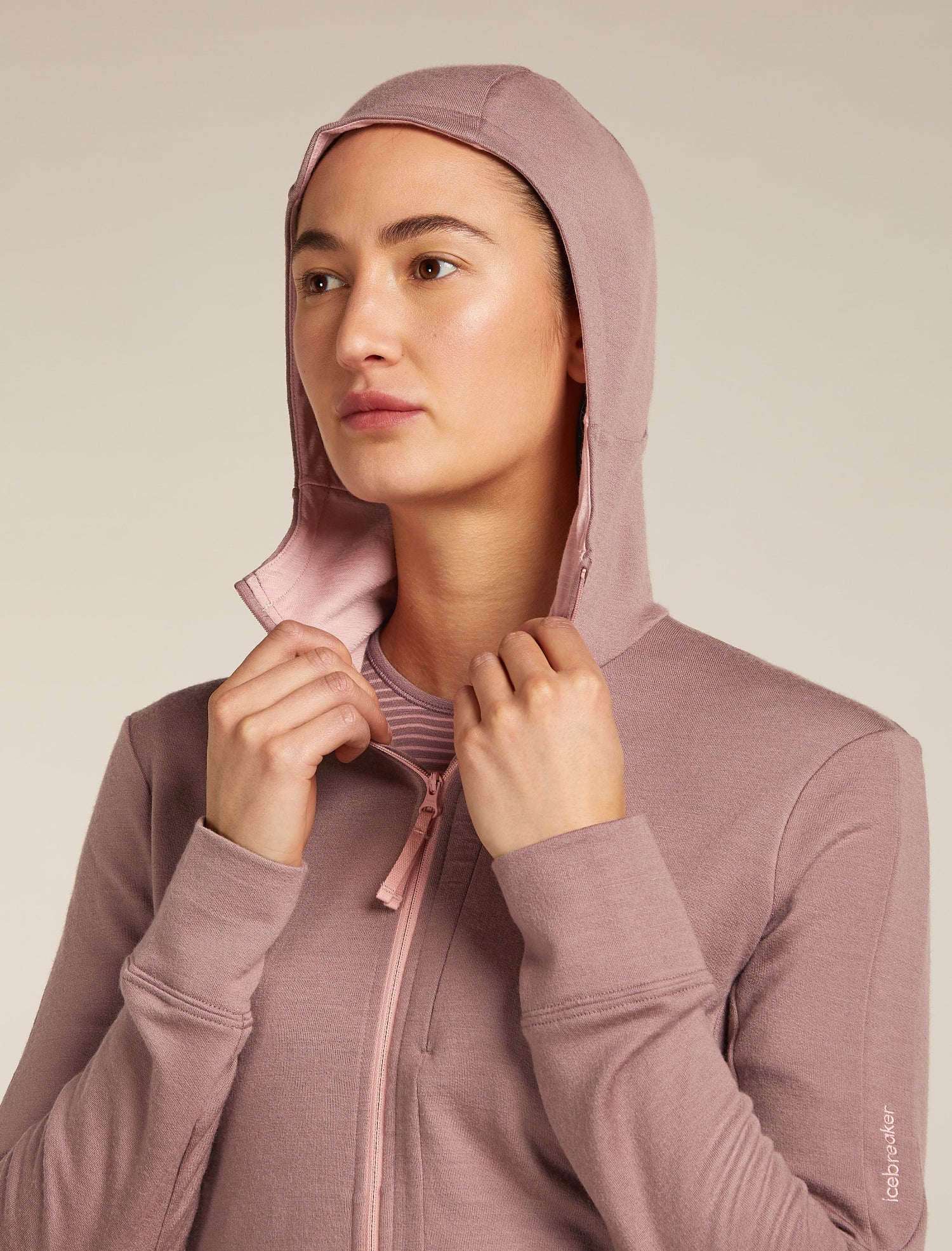 Icebreaker W Merino 260 Quantum LS Zip Hoodie