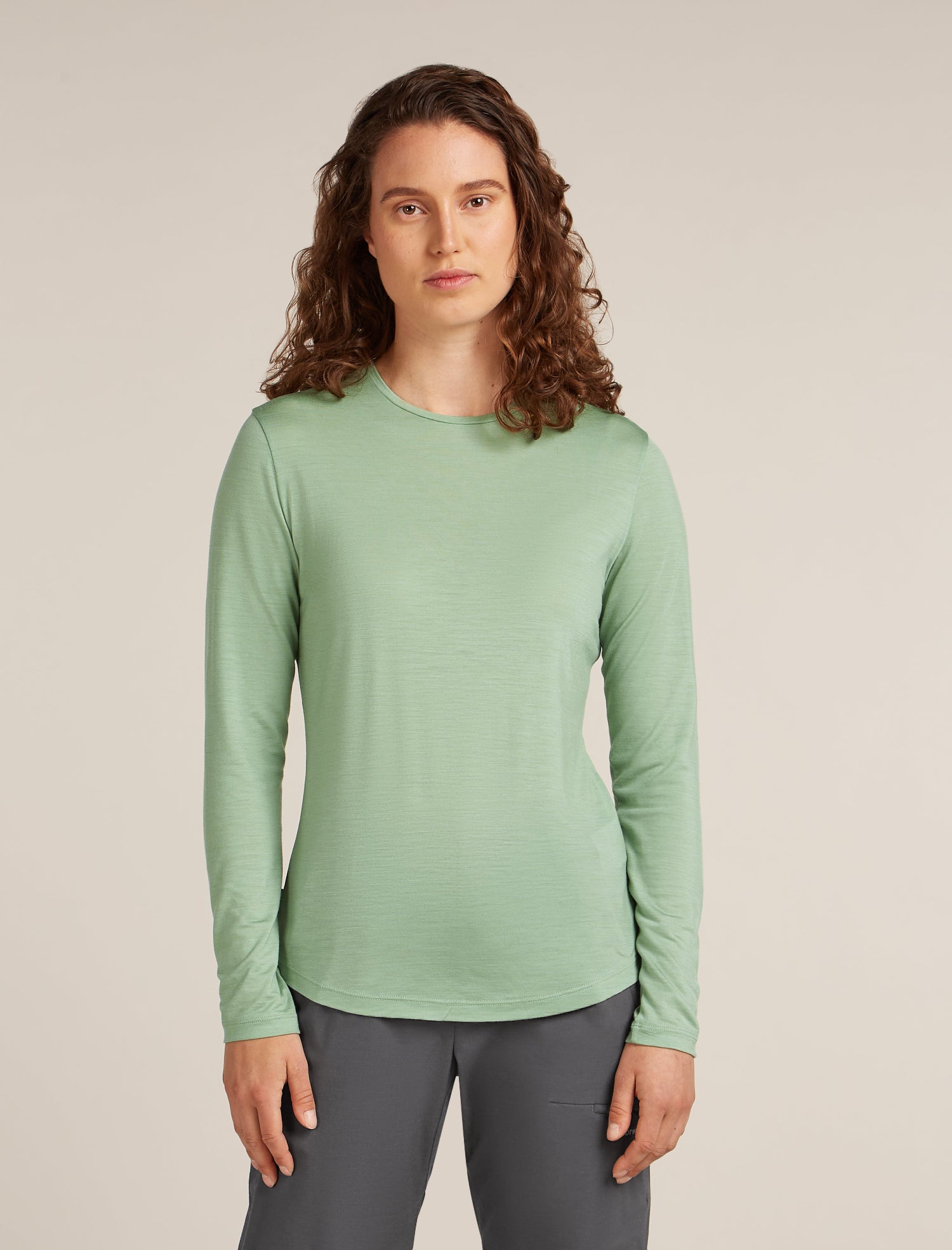 Icebreaker W Merino Blend 125 Cool-Lite Sphere LS Tee