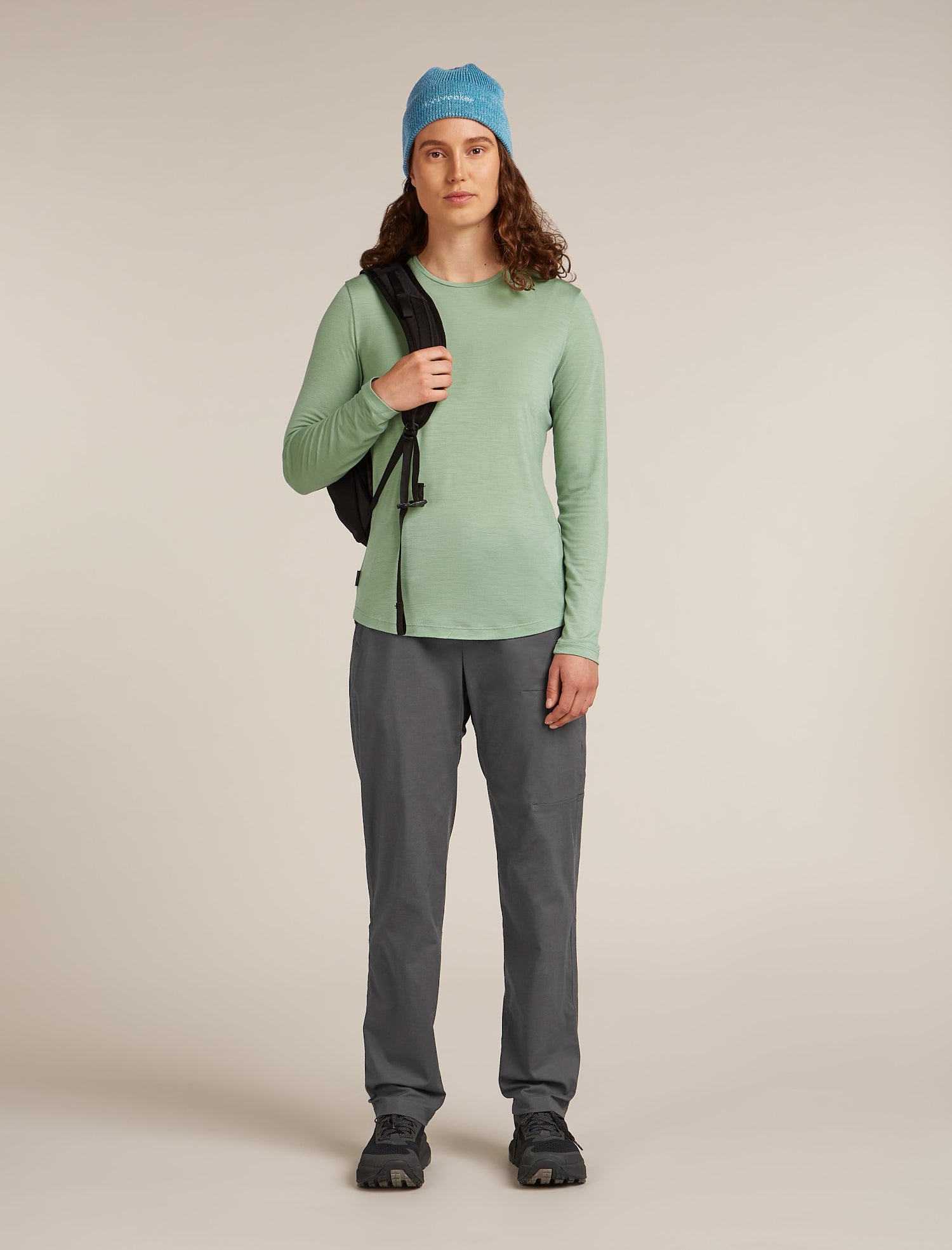 Icebreaker W Merino Blend 125 Cool-Lite Sphere LS Tee