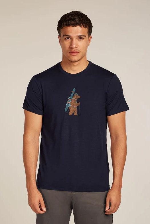 Icebreaker M Merino Tech Lite SS Tee Bear Catch