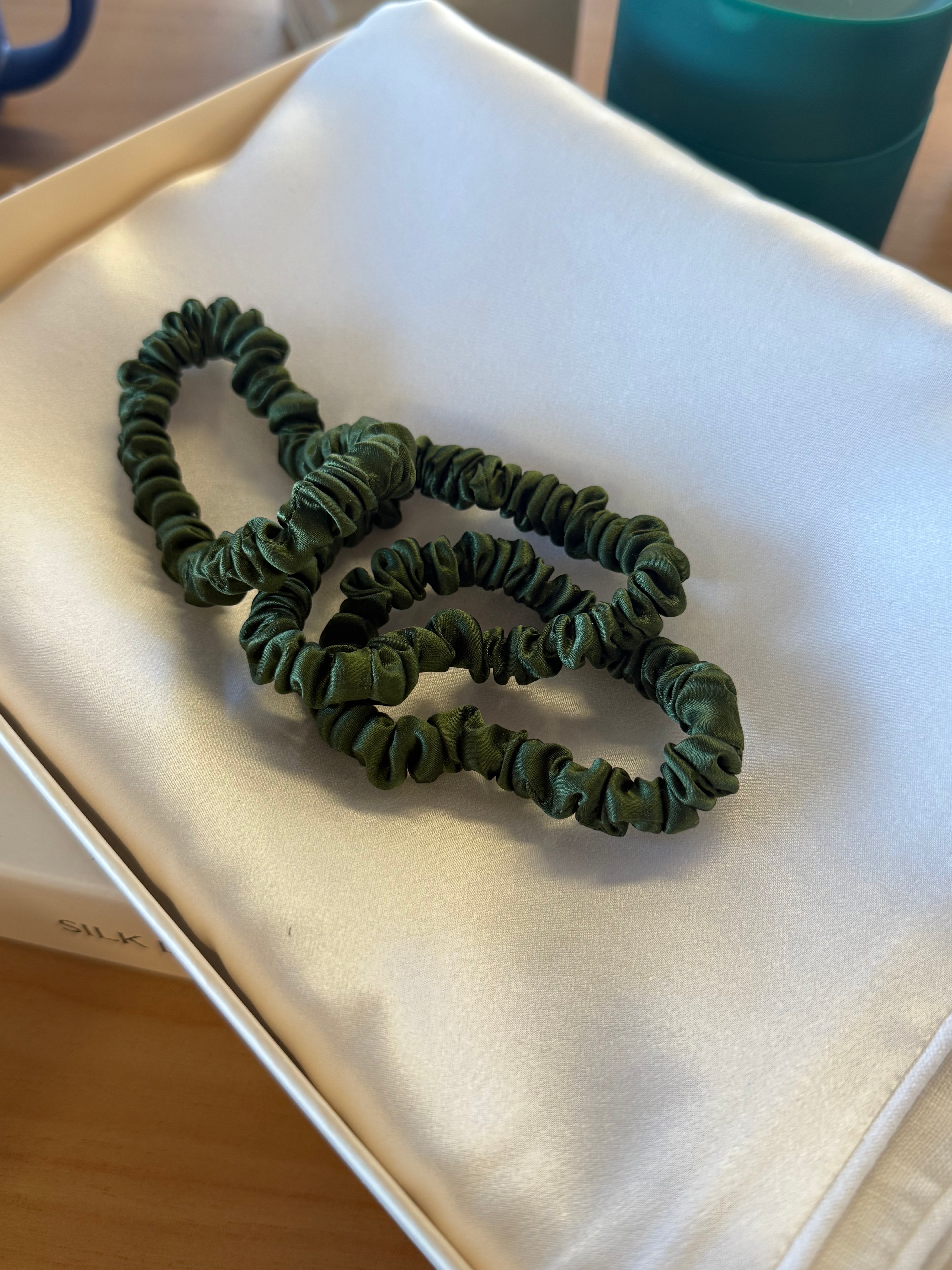 Country Road Silk Scrunchies - 3 pack