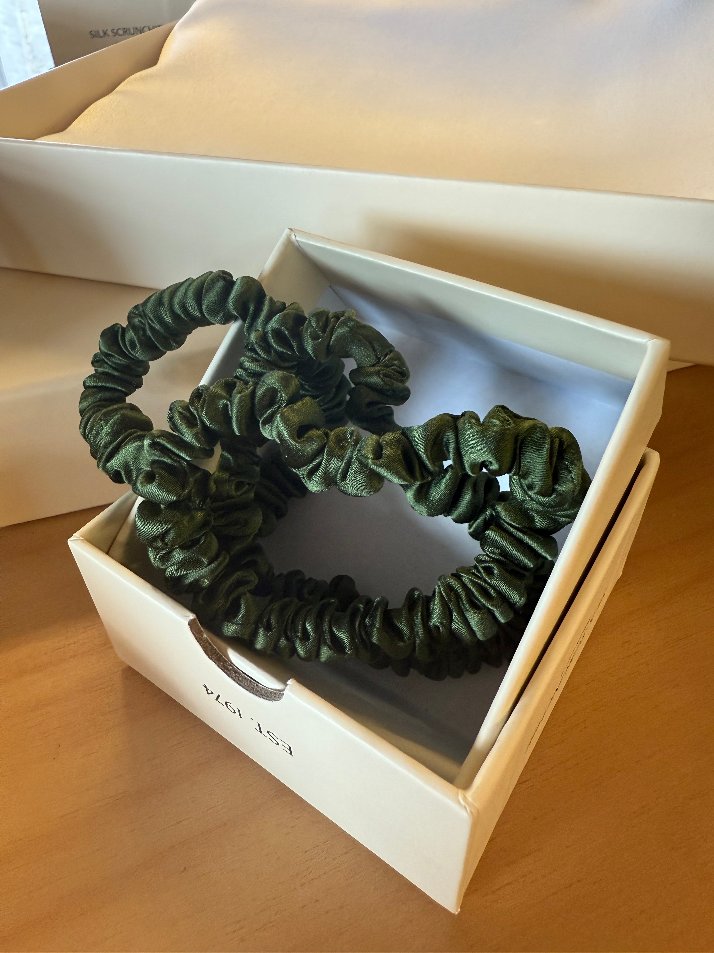 Country Road Silk Scrunchies - 3 pack