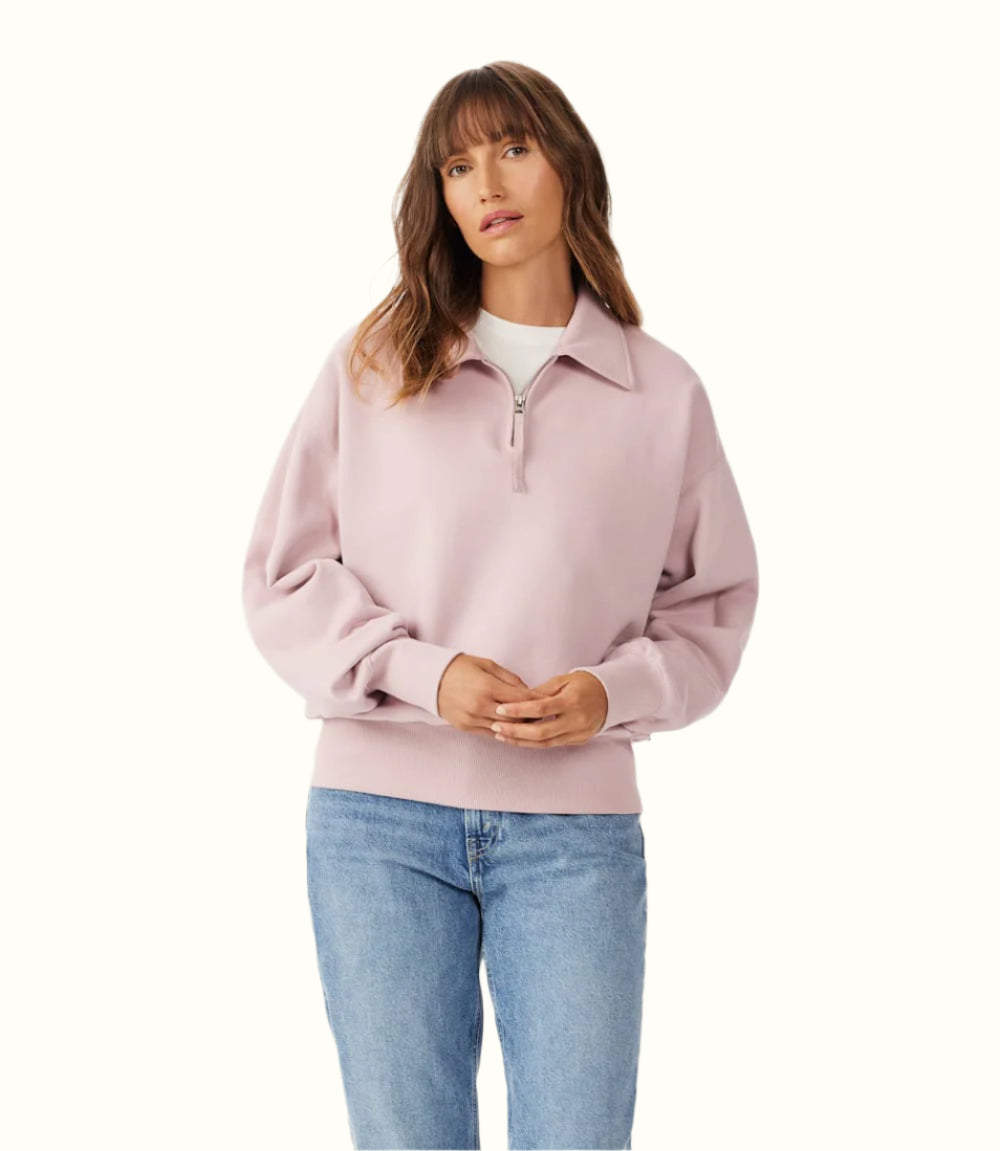R.M.W Frazer Collar Zip Sweatshirt
