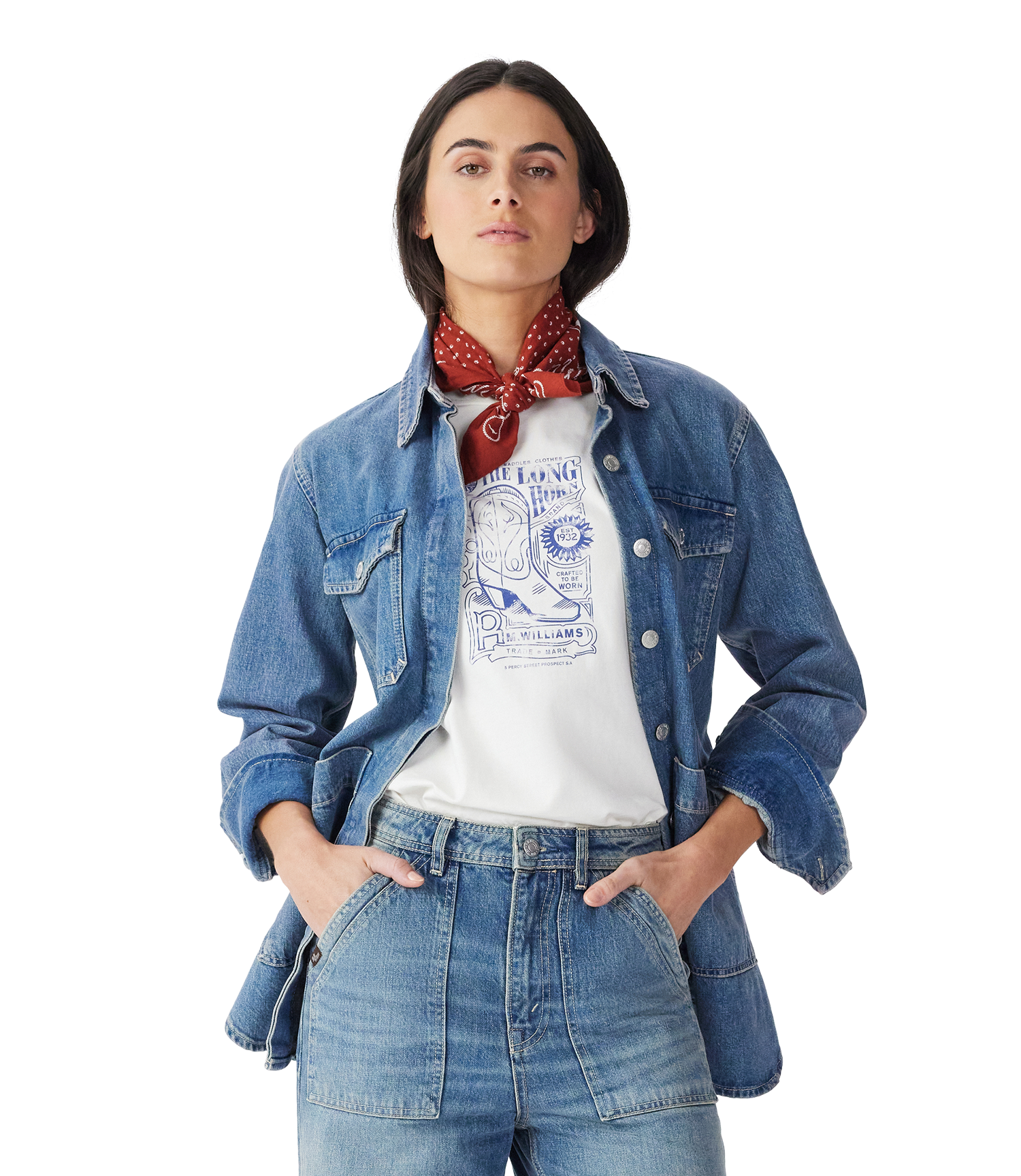 R.M.W Rodeo Queen Print T-Shirt
