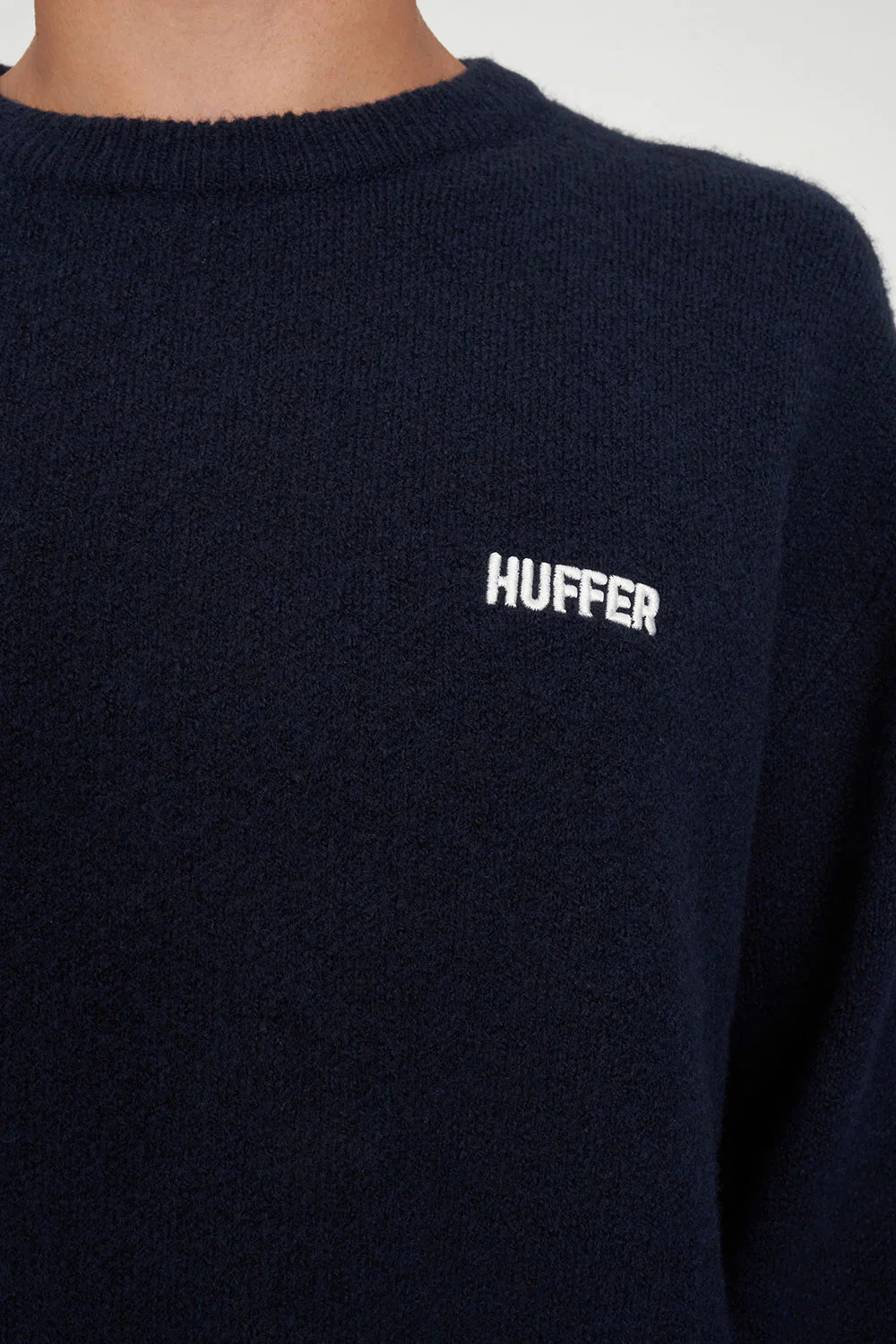 Huffer Fleet Knit Crew