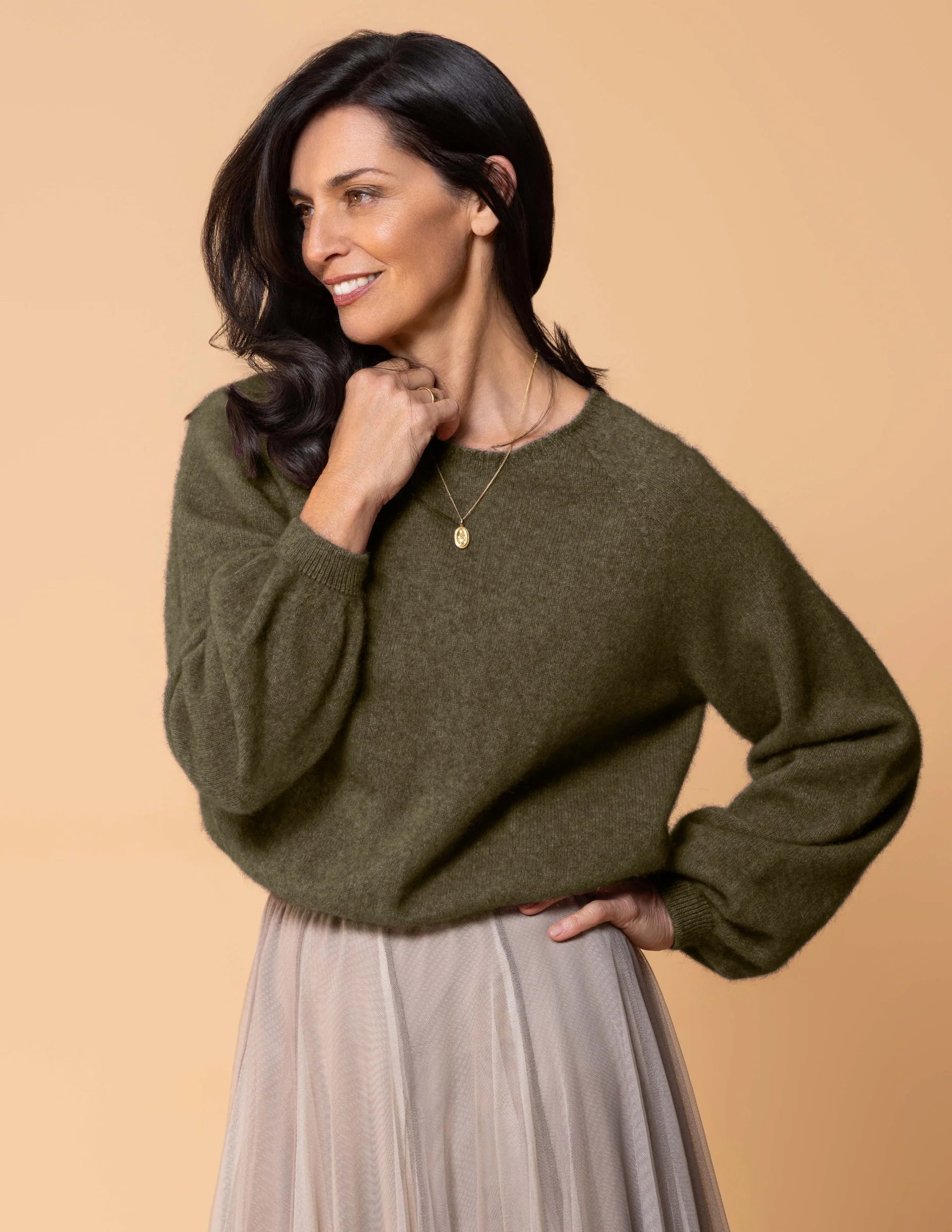 Noble Wilde Bellow Sleeve Top