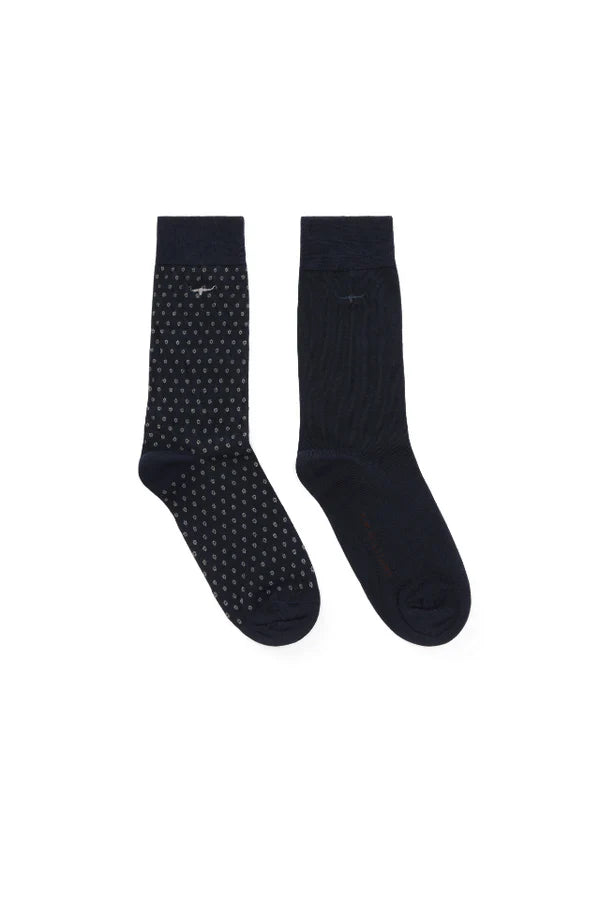 R.M.W Nelson Polka Dot Sock 2 Pack