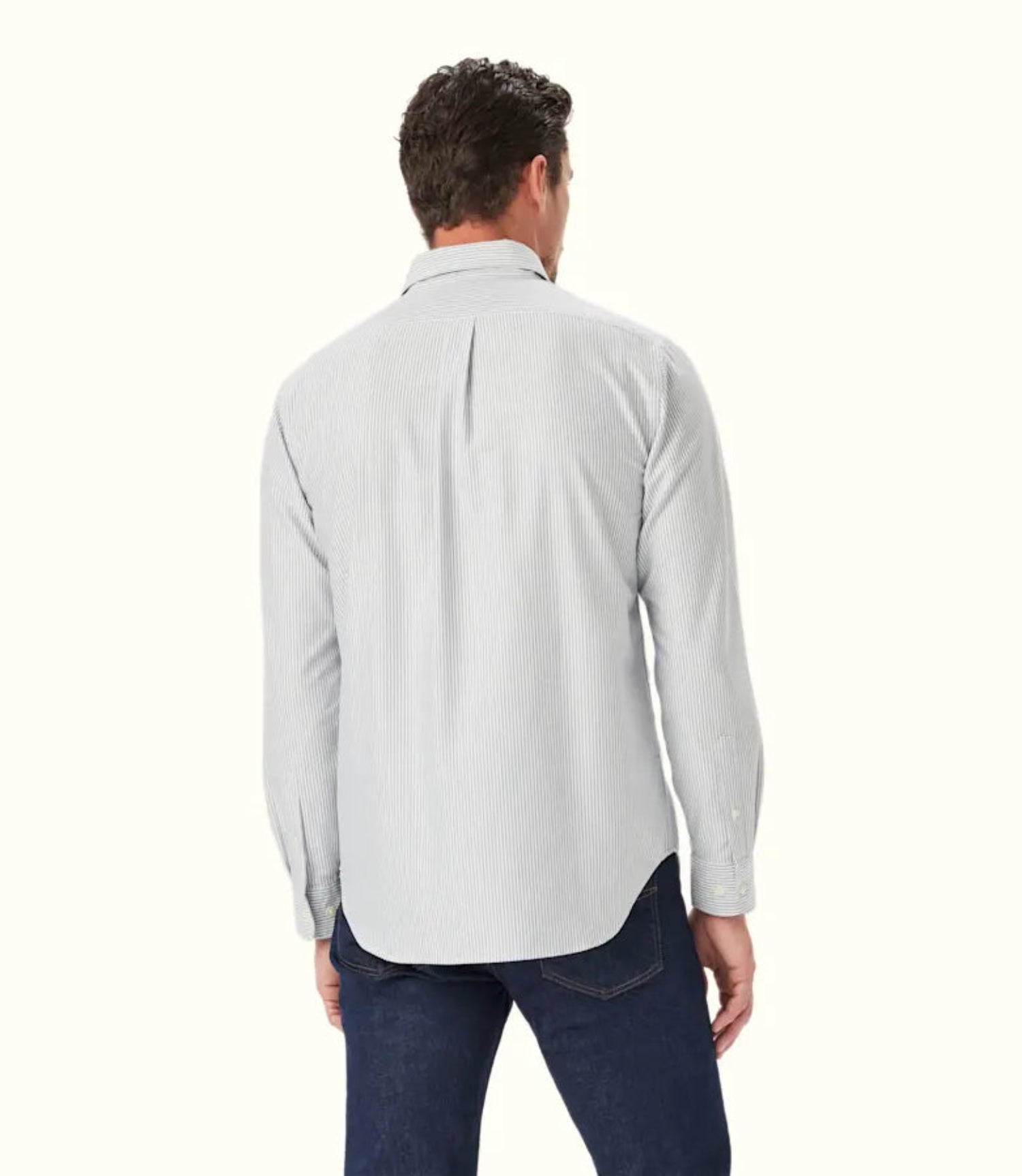 R.M.W Regular Oxford Stripe Shirt