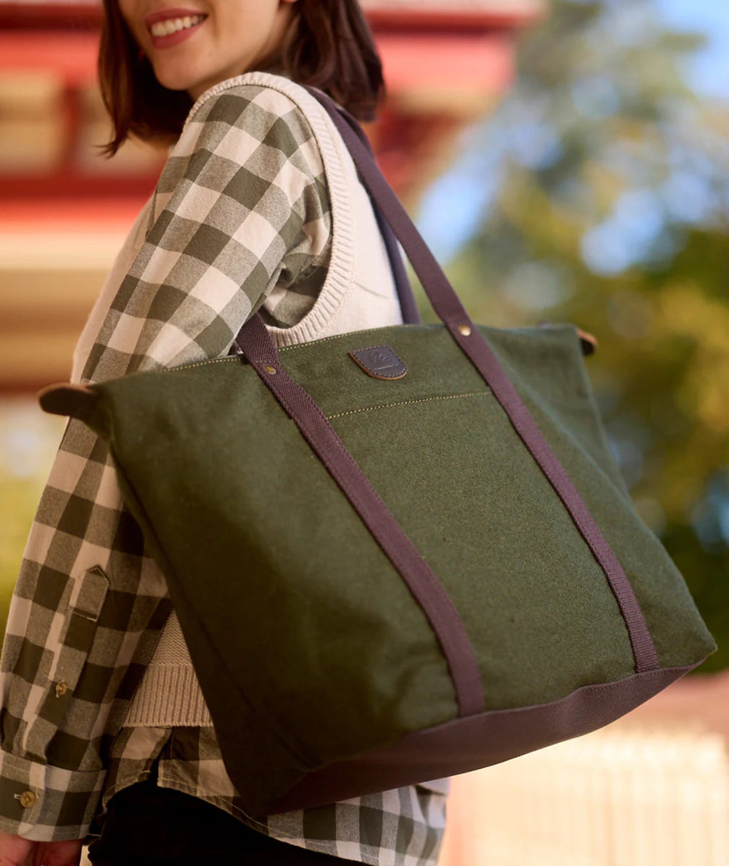 Swanndri Queenstown Wool Tote Bag