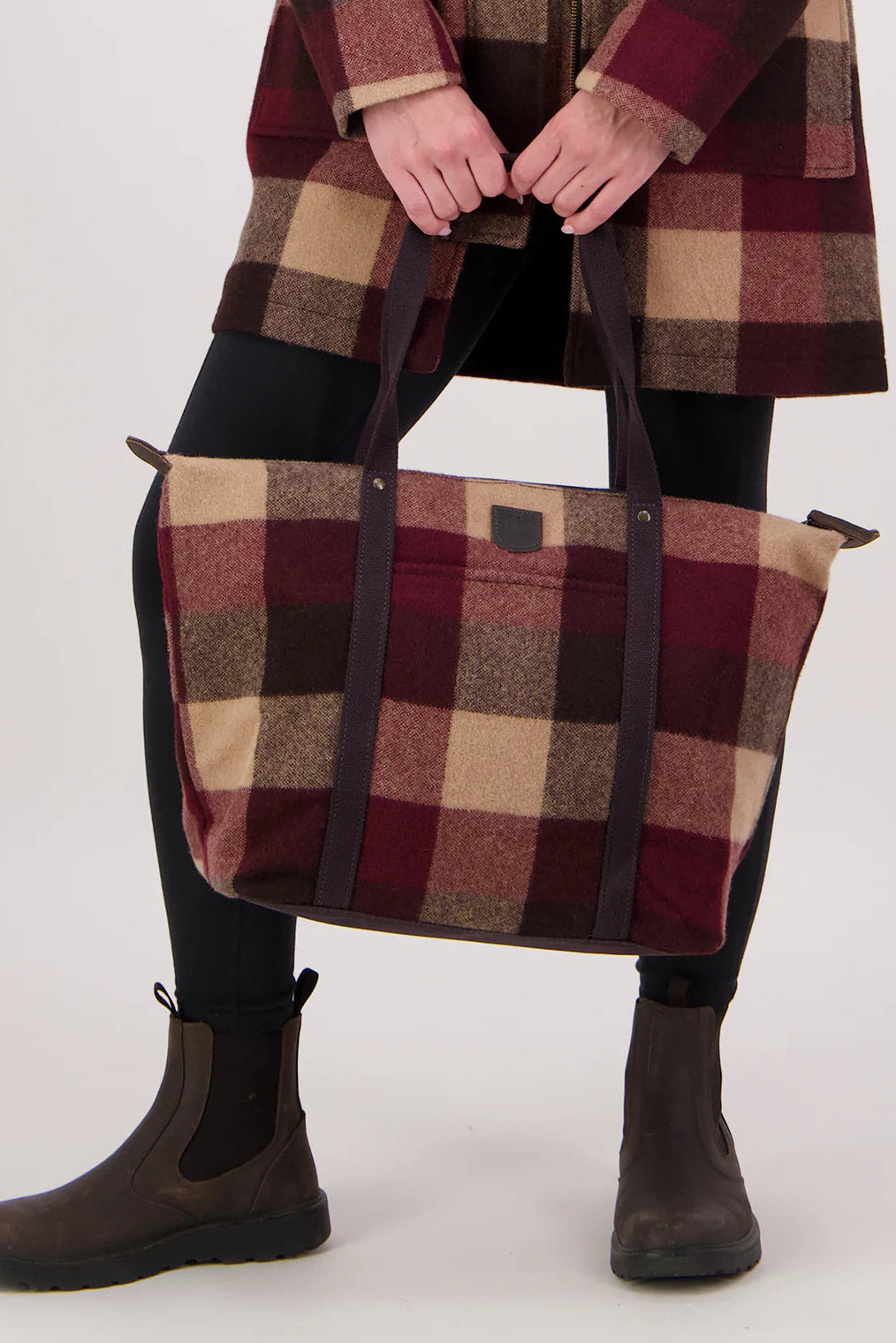 Swanndri Gibbston Wool Tote Bag