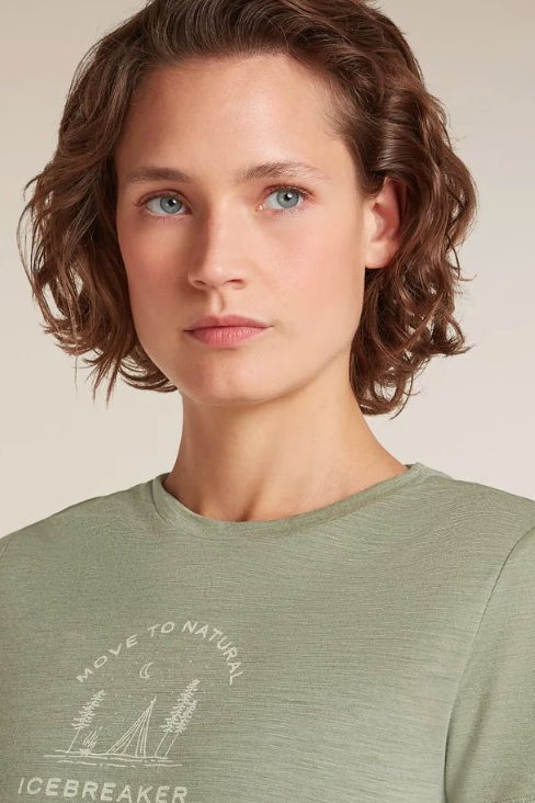 Icebreaker W Merino 150 Tech Lite SS Tee Peaceful Pass