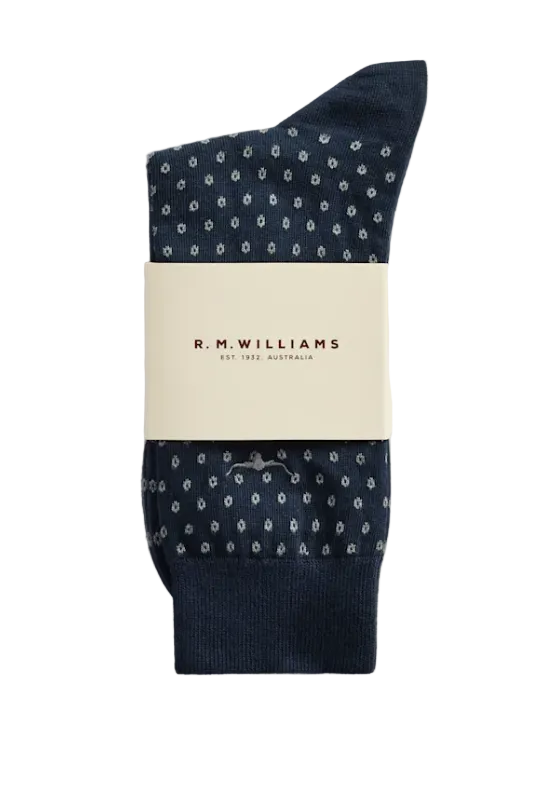 R.M.W Nelson Polka-Dot Sock