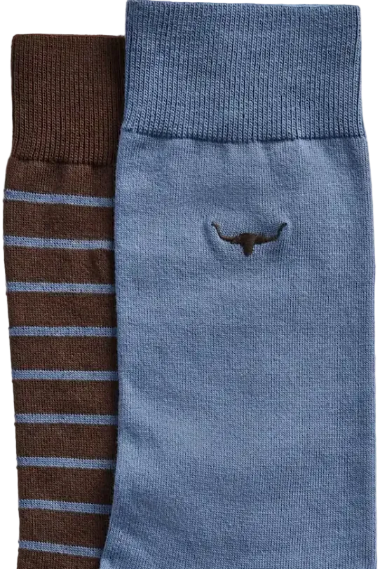 R.M.W Nelson Stripe Sock 2 Pack