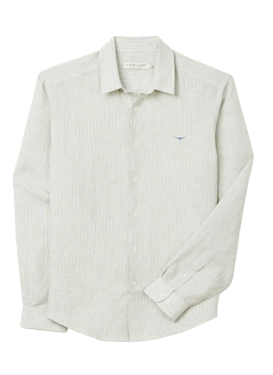 R.M.W Stephens Regular Linen Shirt