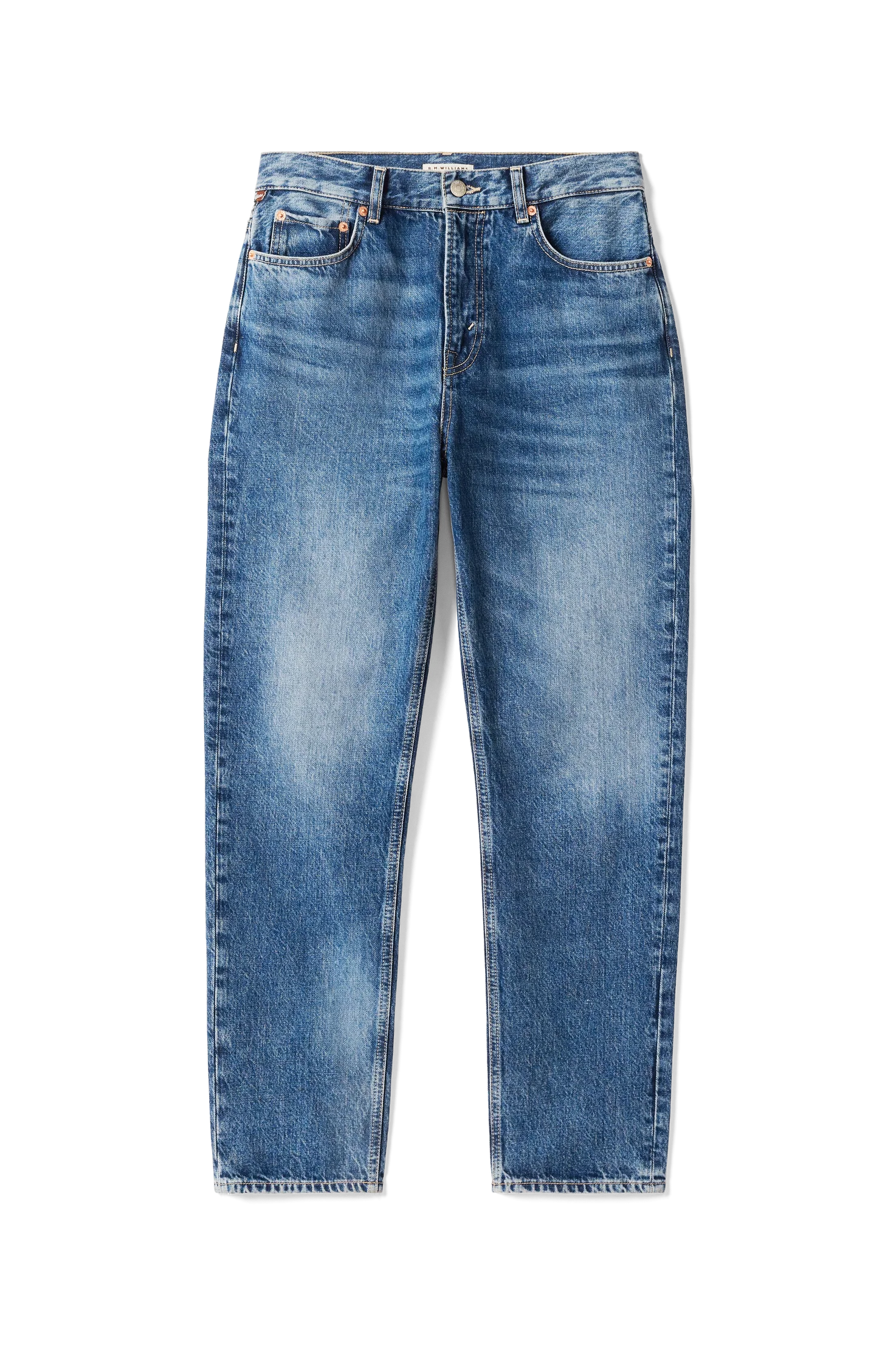 R.M.W Rowe Cropped Straight Jean