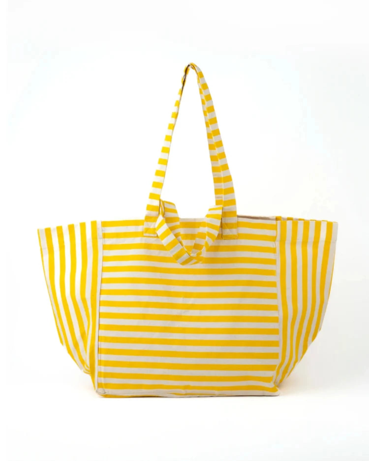Stella + Gemma Shopper Bag - Yellow and White