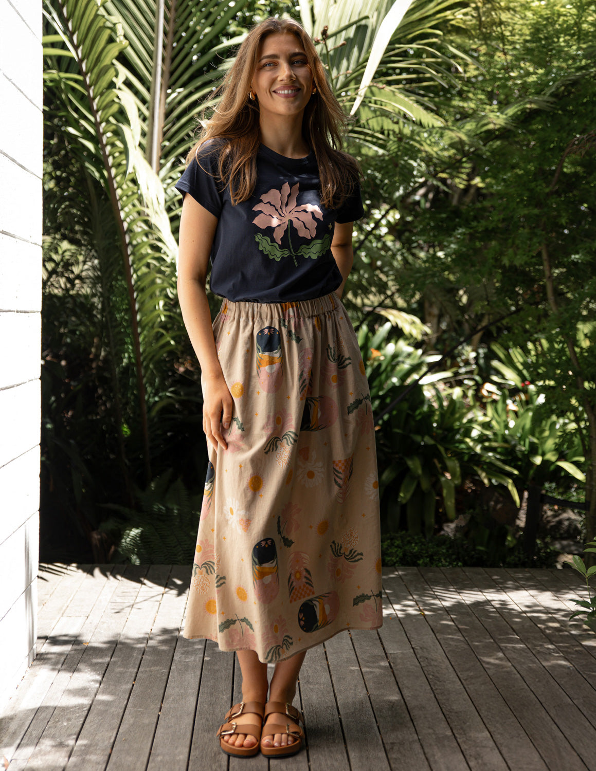 Stella & Gemma Classic Tee Blushing Blooms