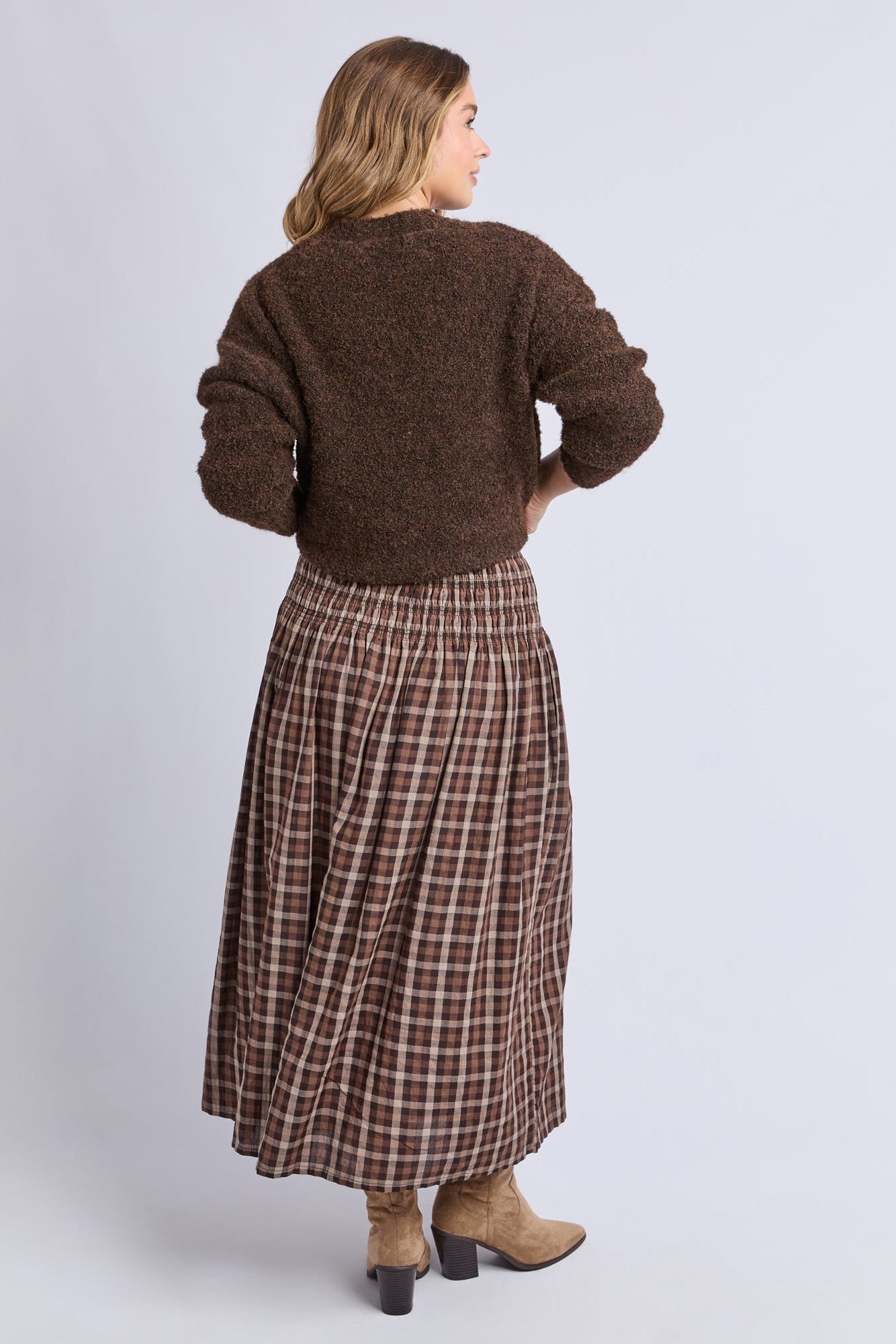 Foxwood Coco Check Skirt