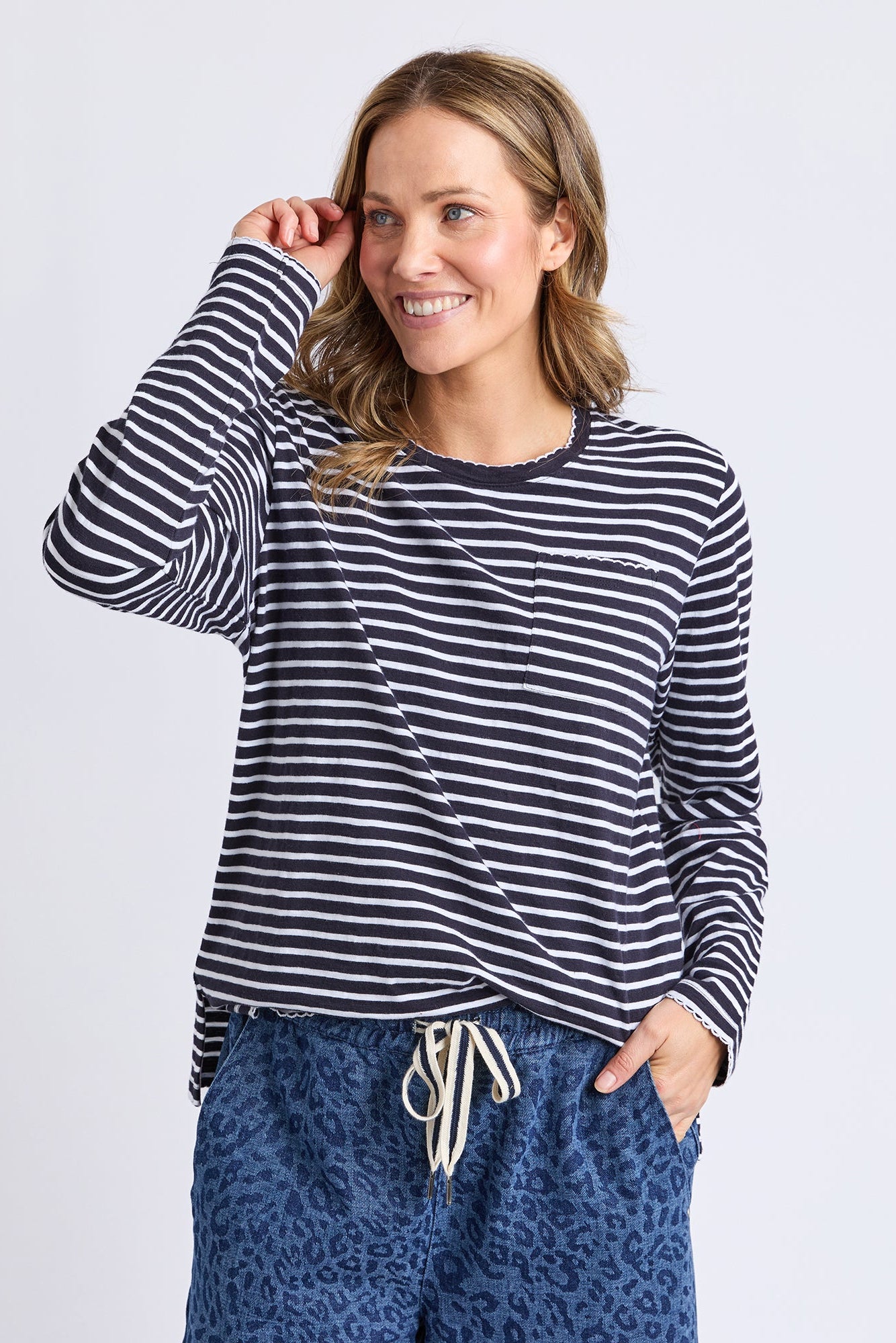 Elm Drea Long Sleeve Tee