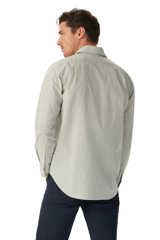 R.M.W Sommers Poplin Stripe Shirt