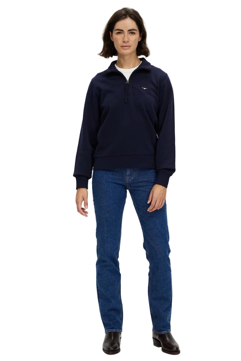 R.M.W Trickett 1/4 Zip Sweatshirt