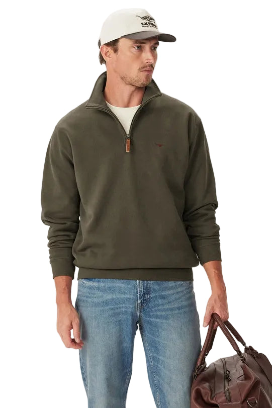 R.M.W Mulyungarie 1/4 Zip Sweatshirt