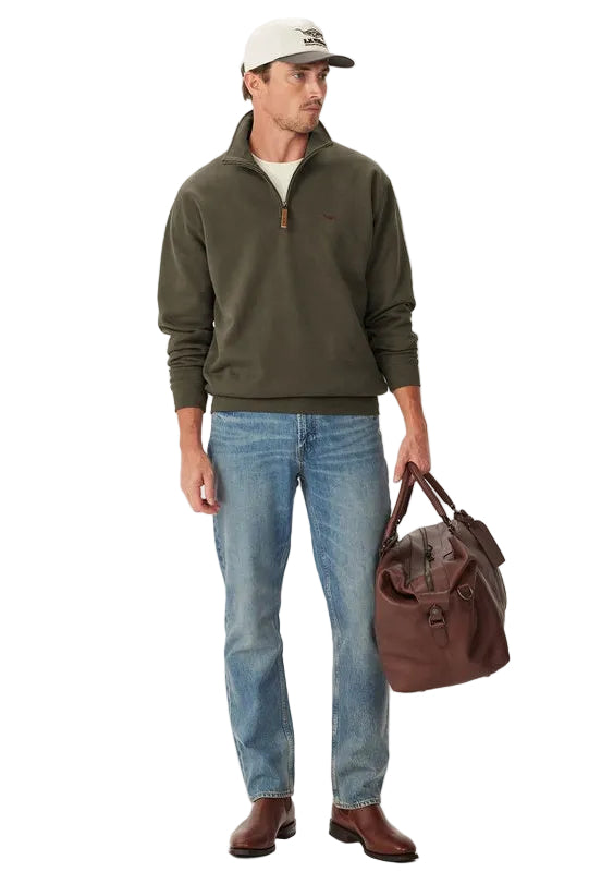 R.M.W Mulyungarie 1/4 Zip Sweatshirt